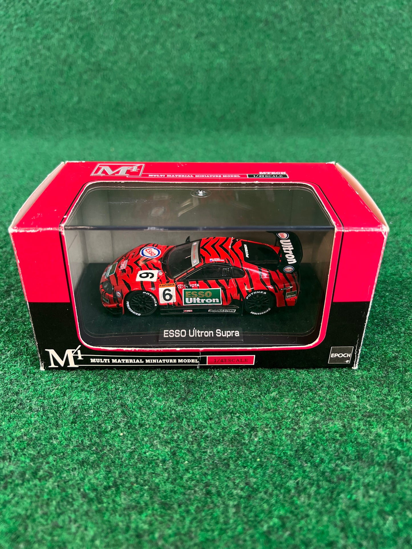 MTECH EPOCH - M4 2000 JGTC ESSO ULTRON Toyota Supra 1/43 Scale Diecast