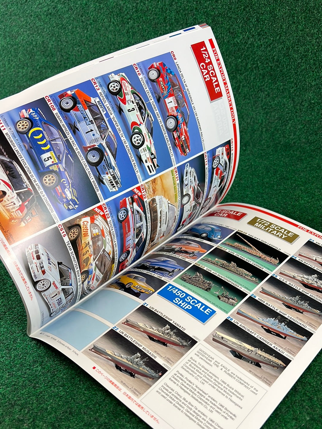 Hasegawa Model Corp. Catalog - 1999