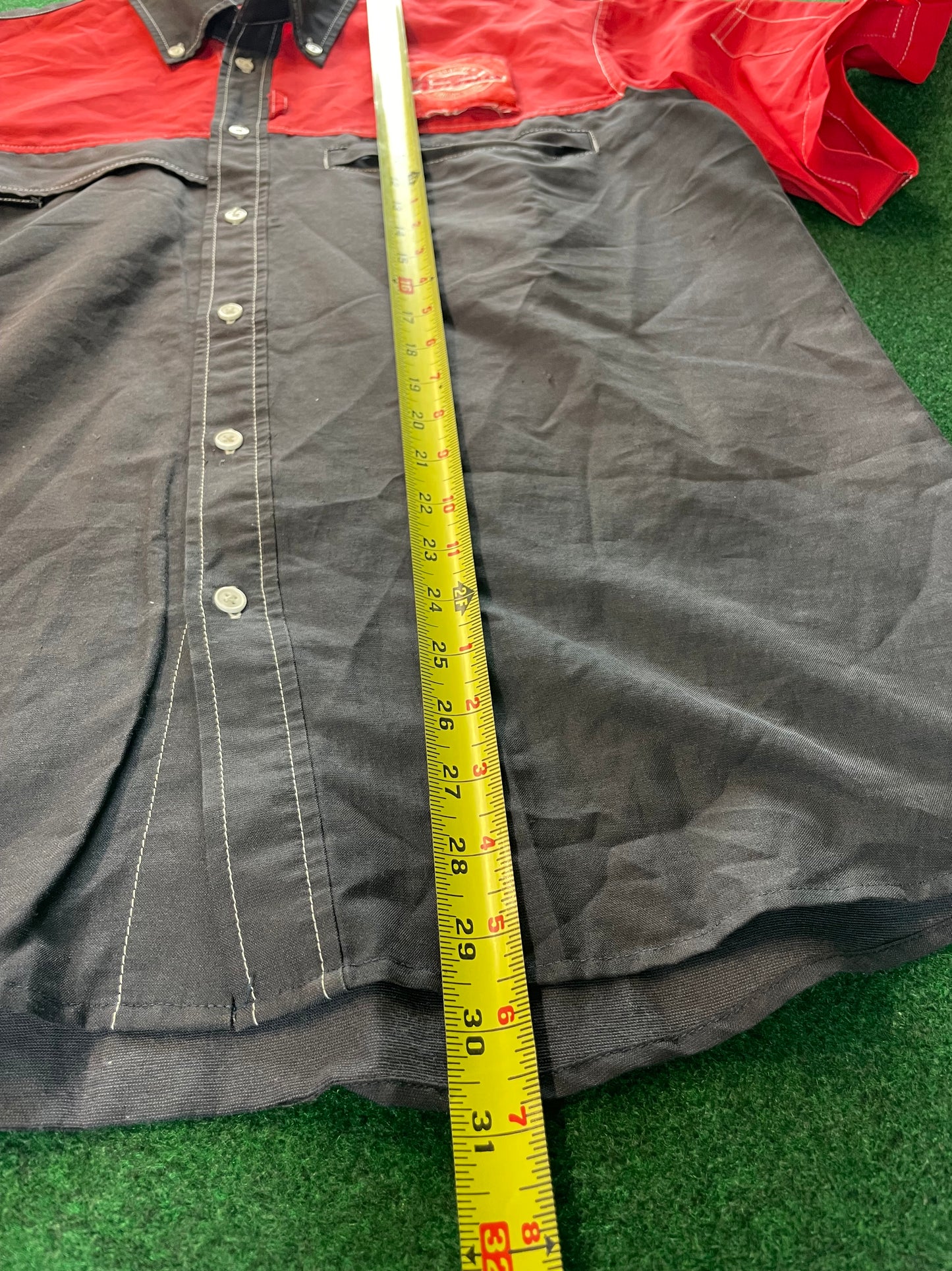 Super Autobacs - Employee Button Down Short Sleeved Shirt