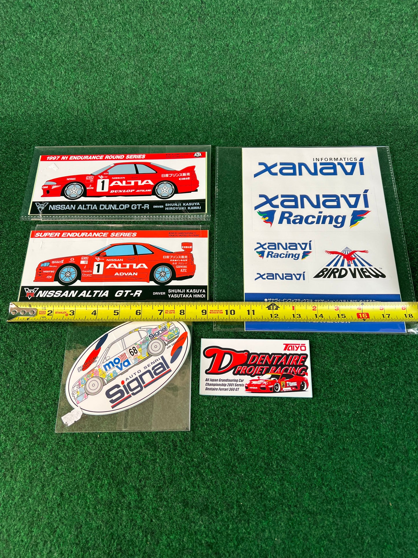 Nissan Skyline GT-R, Super GT, JGTC, Super Taikyu Sticker Set