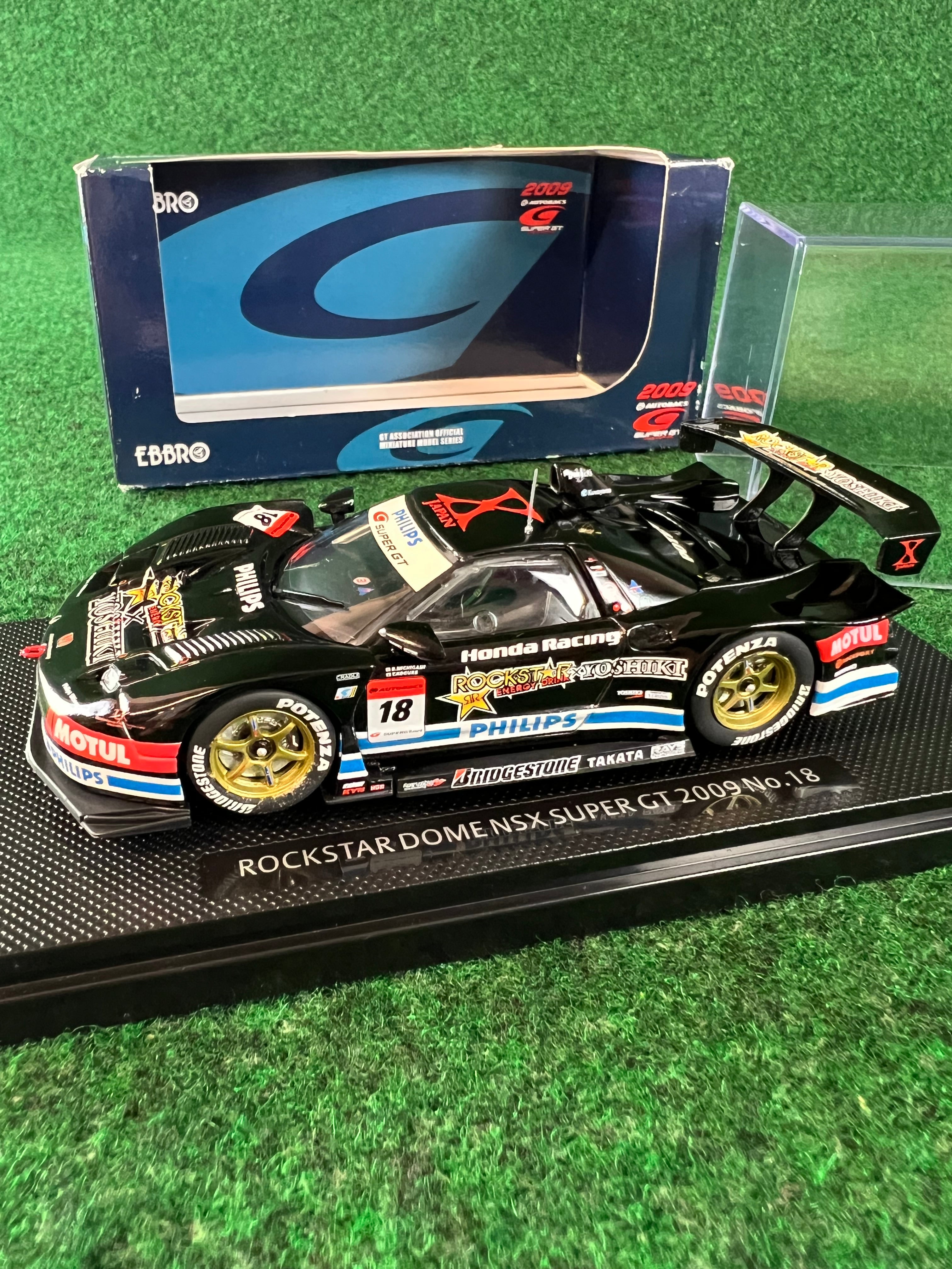 EBBRO - Rockstar Philips SuperGT 2009 Honda NSX 1/43 Scale