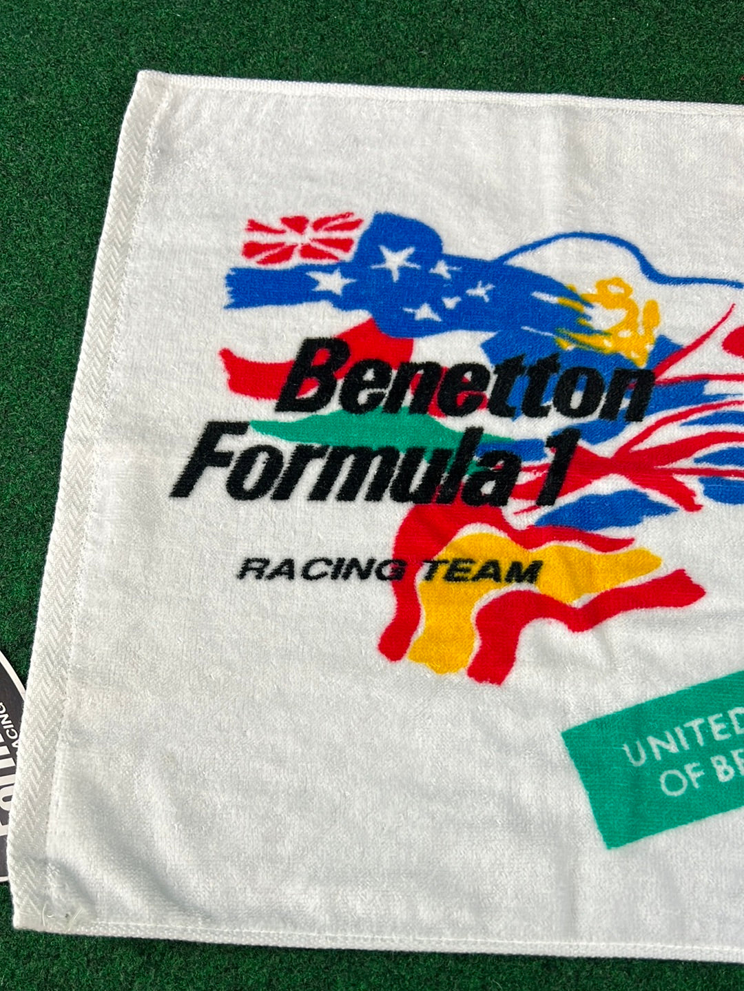 Benetton Formula Racing Team Hand Towel w/ Tag