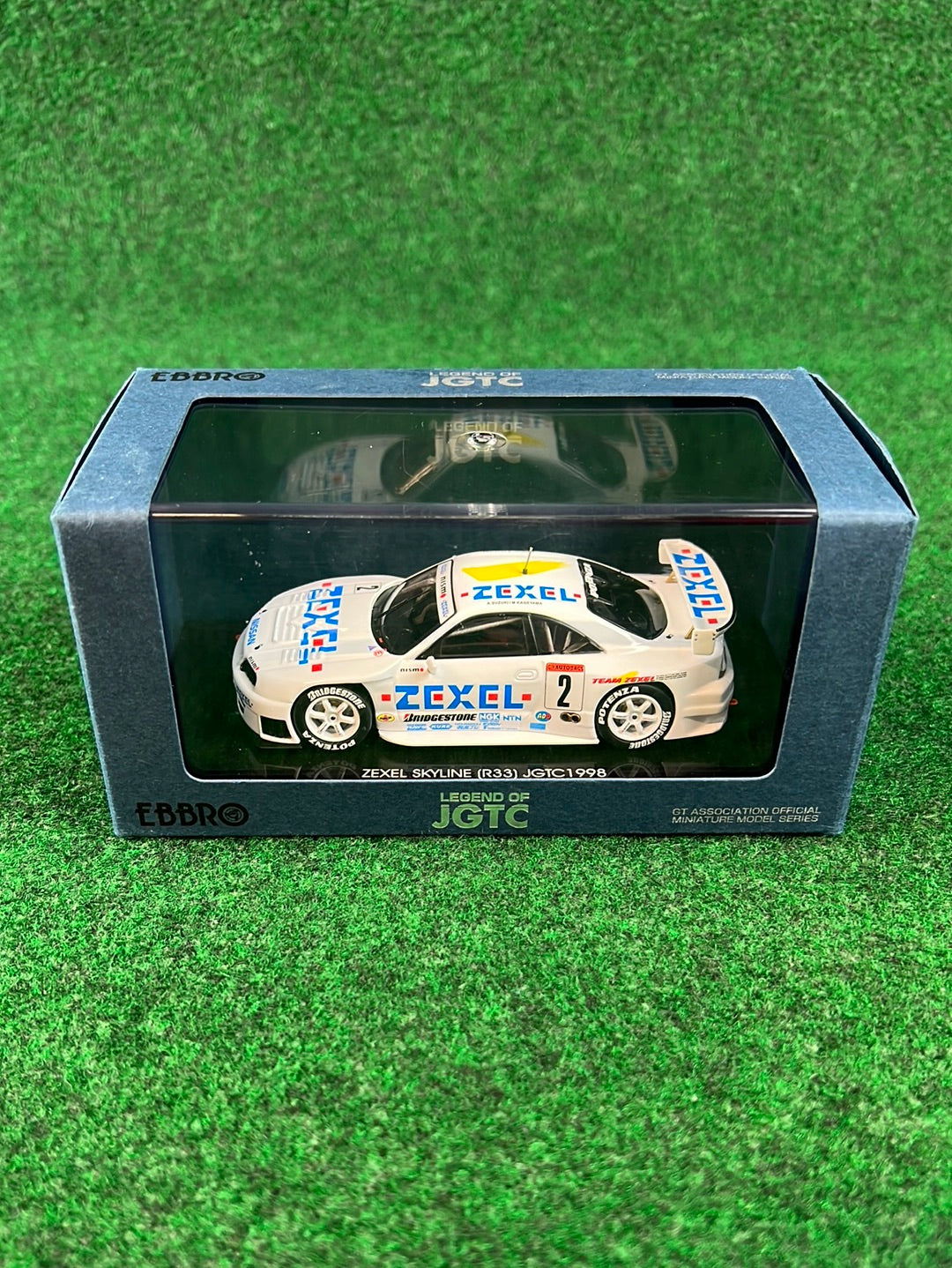 EBBRO Legends of JGTC ZEXEL Nissan Skyline R33 GTR Diecast