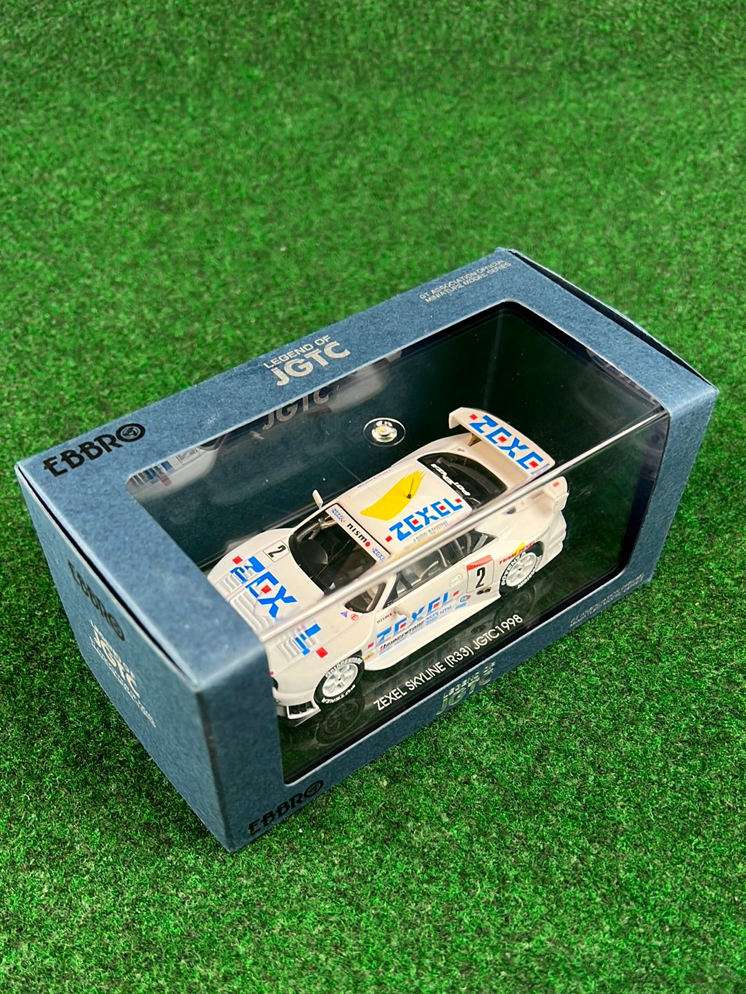EBBRO Legends of JGTC ZEXEL Nissan Skyline R33 GTR Diecast