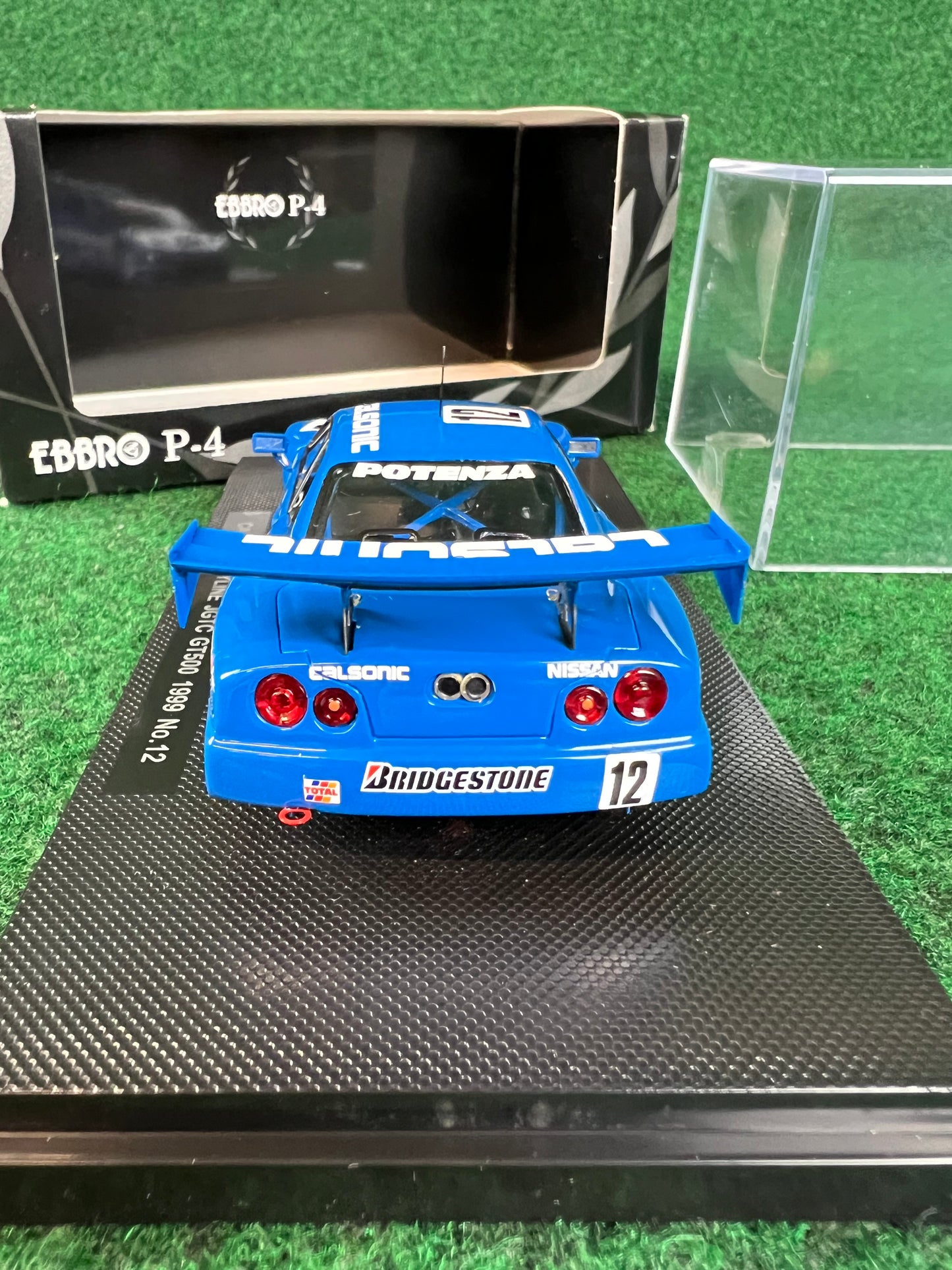 EBBRO P-4 - JGTC 1999 Calsonic Nissan Skyline R34 GTR 1/43 Scale Diecast