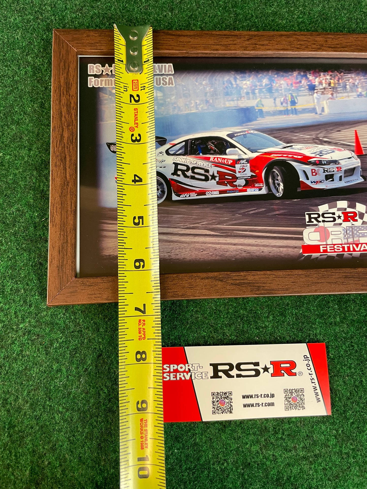 RSR - Nissan Silvia S15 Formula Drift USA Framed Photo & Sticker Set