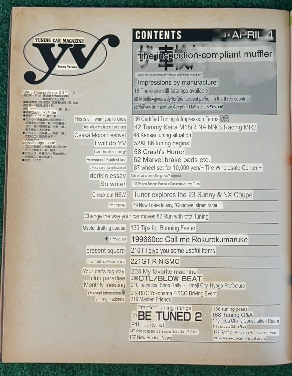 Young Version Magazine - April 1990