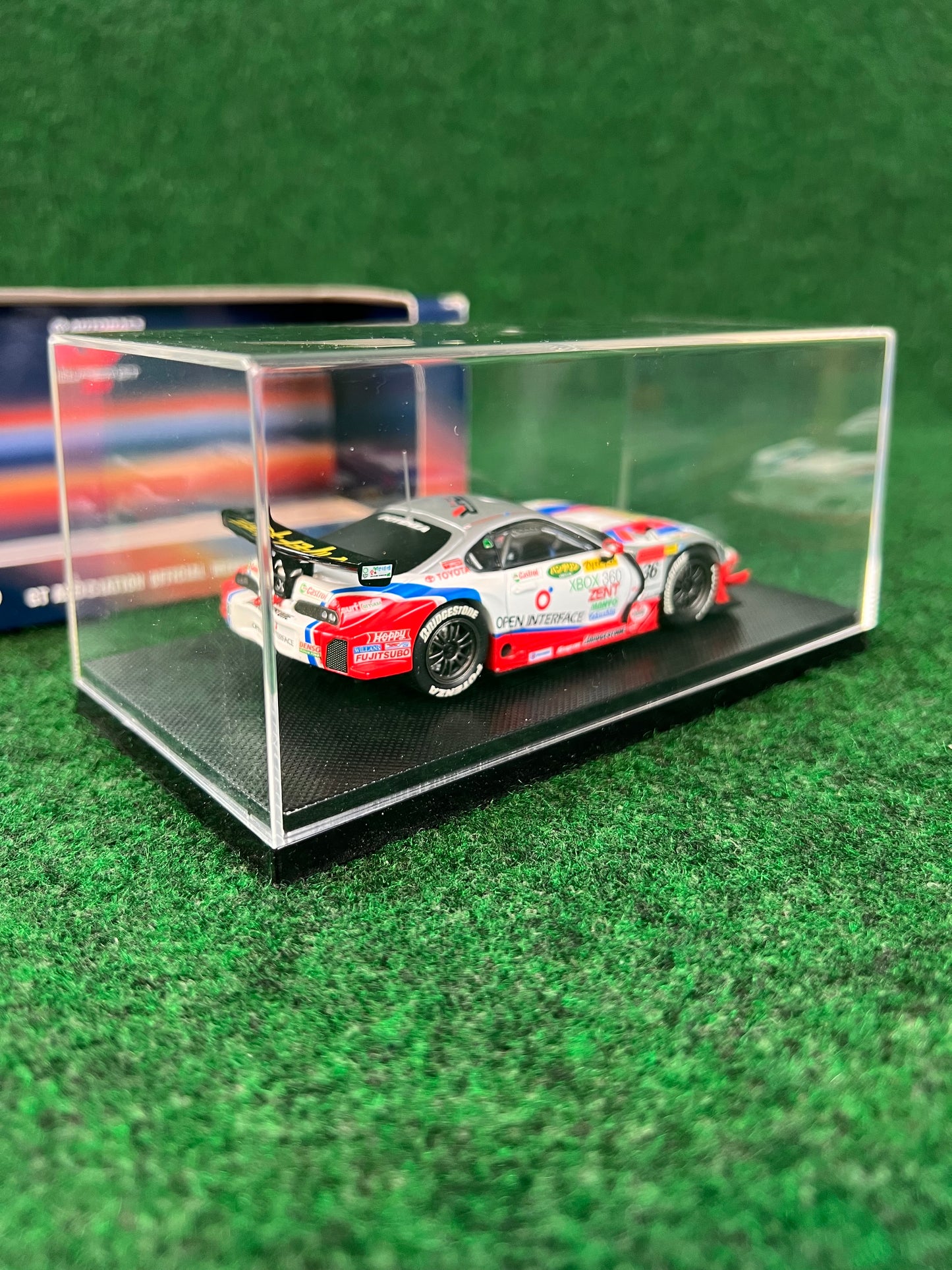EBBRO 2005 SuperGT Open Interface Toyota Supra 1/43 Scale Diecast