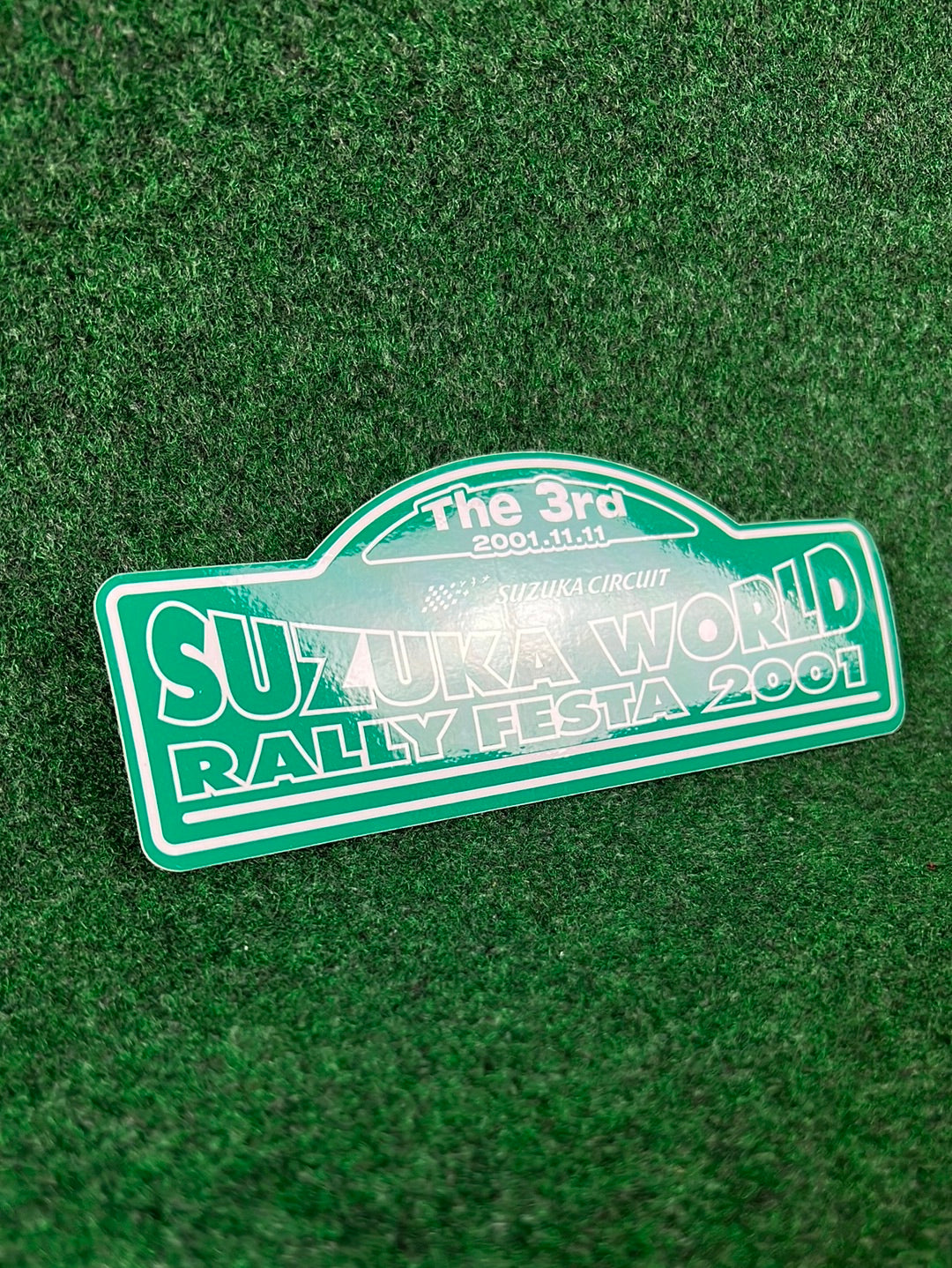 Suzuka World Rally Festa 2001 Sticker