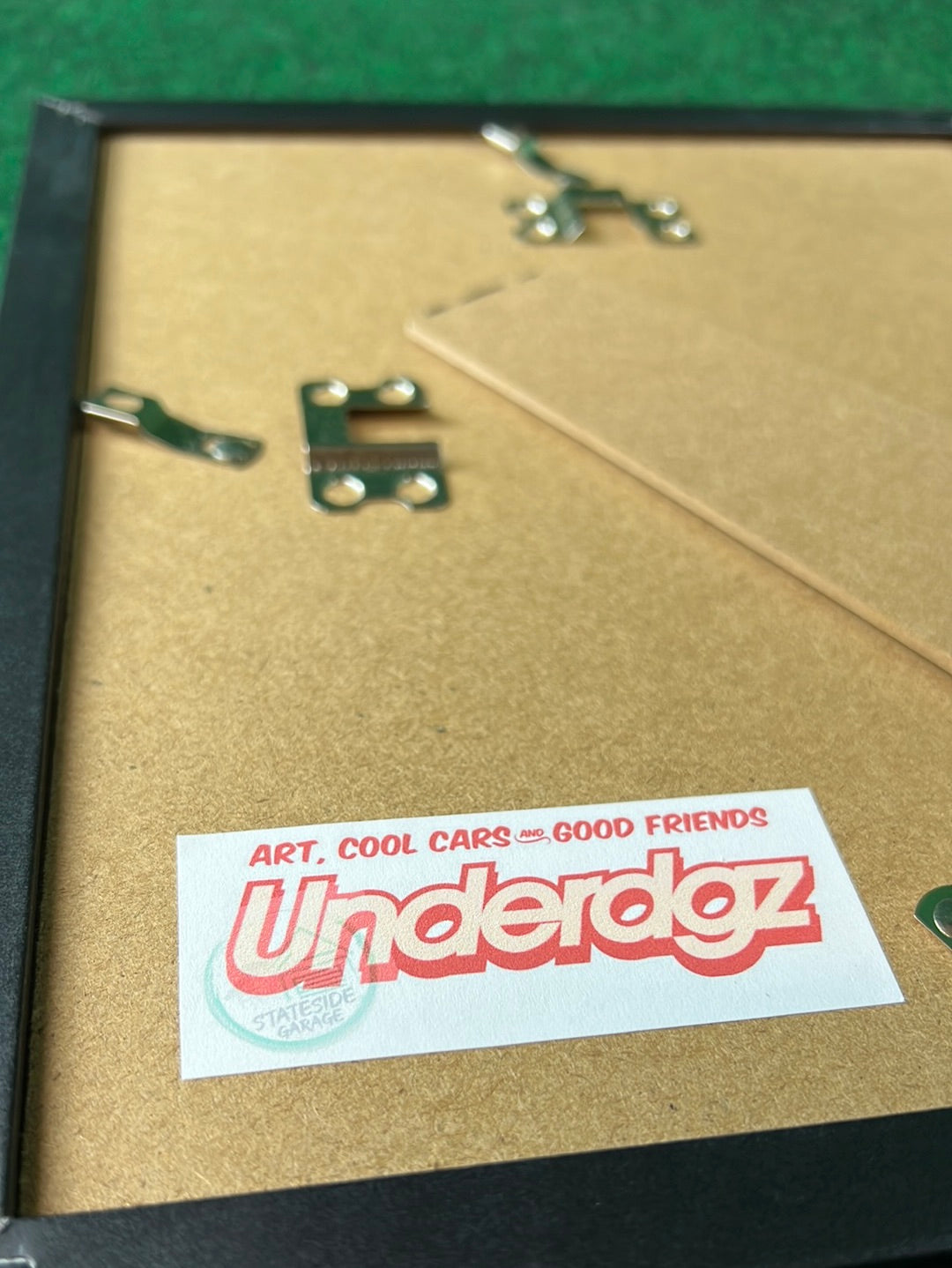 UNDERDOGZ - Honda CRV Front Left Headlight View Framed, Hand Drawn, Watercolor Painted & Signed Print