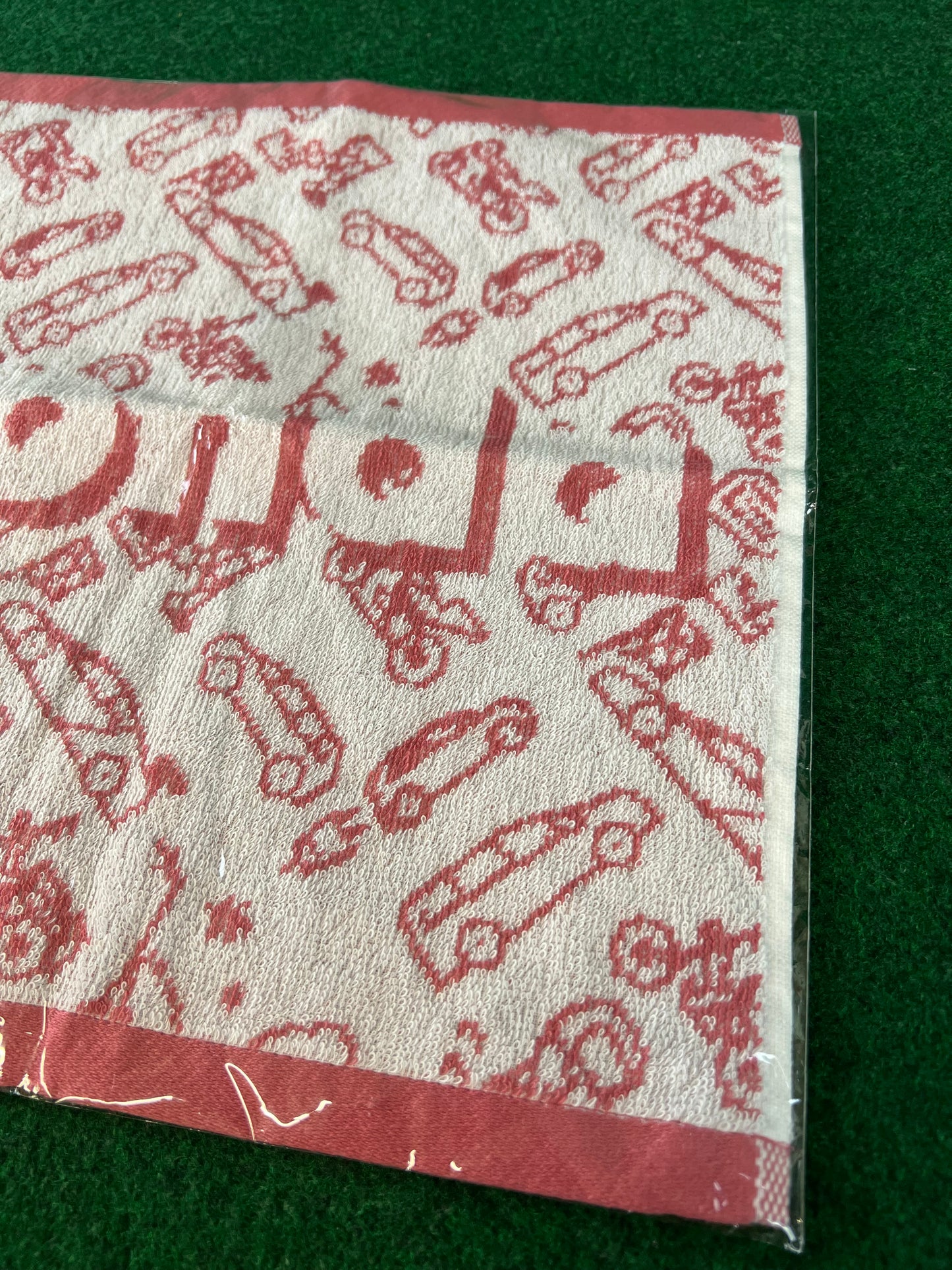 Honda Original - "HONDA" Cartoon Car, Racecar, Motorcycle Images Towel