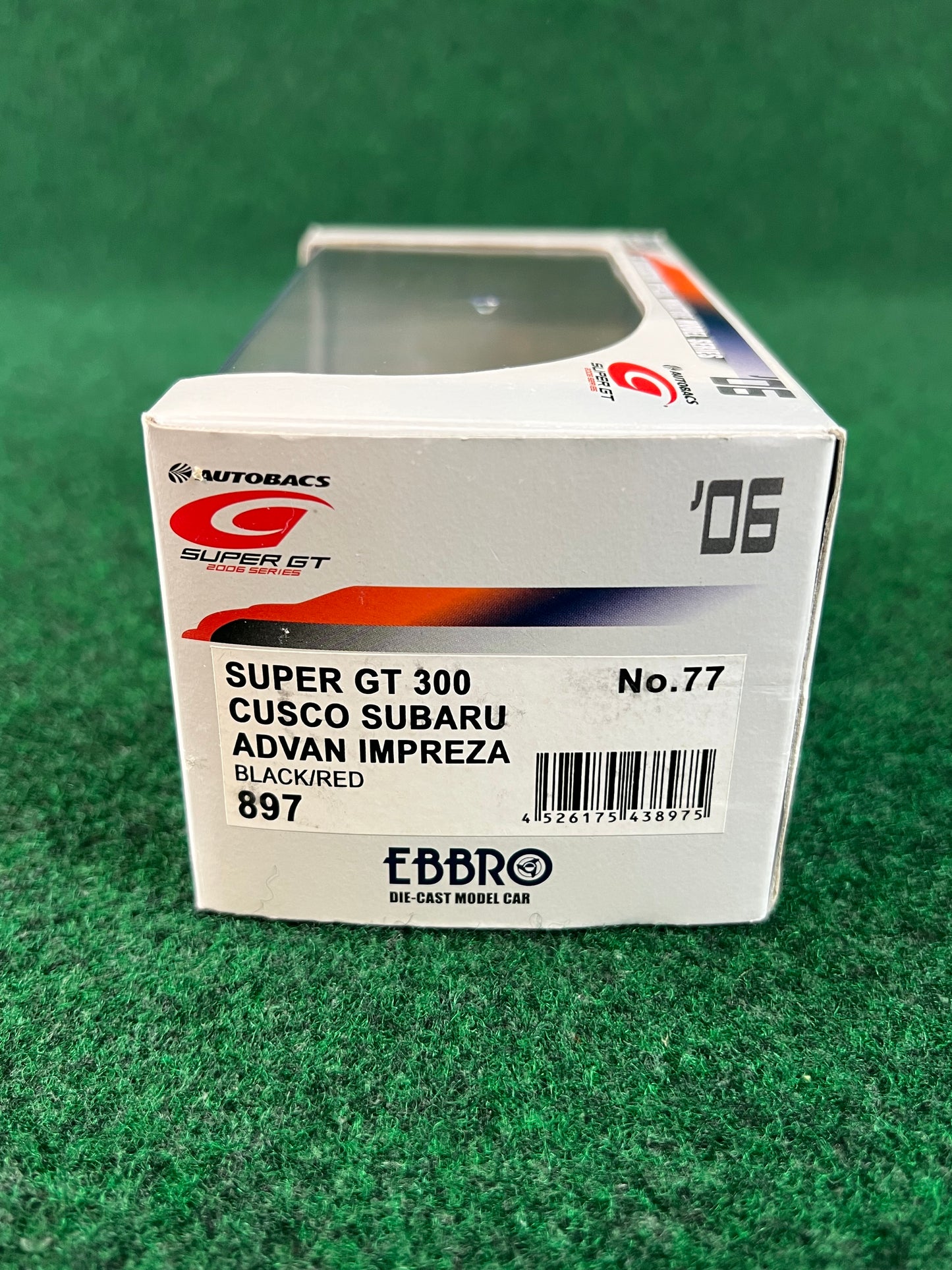 EBBRO SuperGT 2006 #77 Cusco Dunlop Subaru Impreza WRX STI 1/43 Scale Diecast