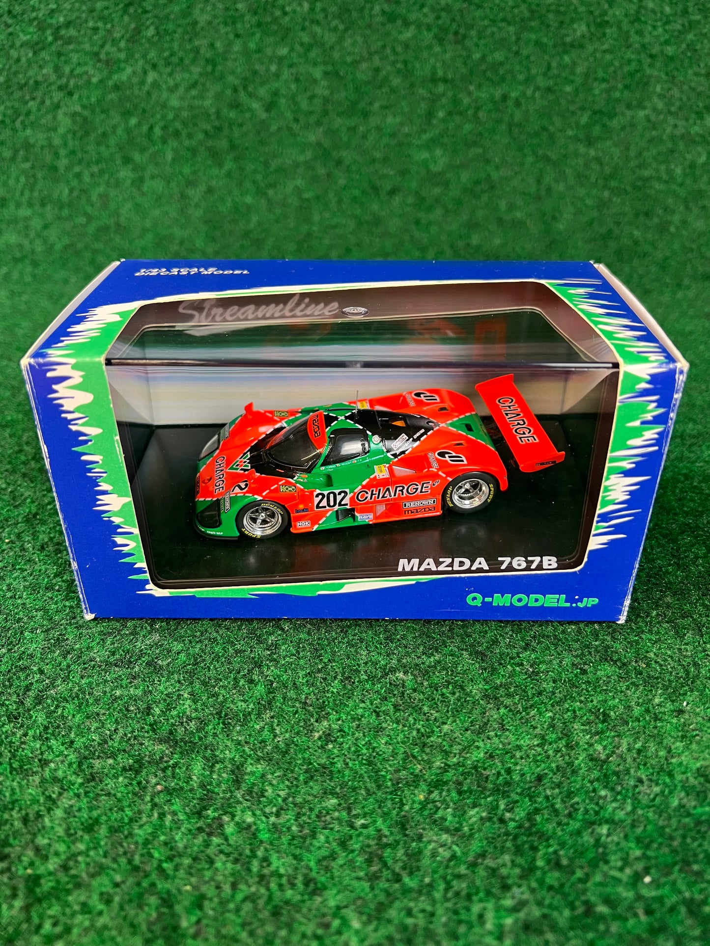 Streamline Q-Model - Mazda 767B #202 1/43 Scale Model