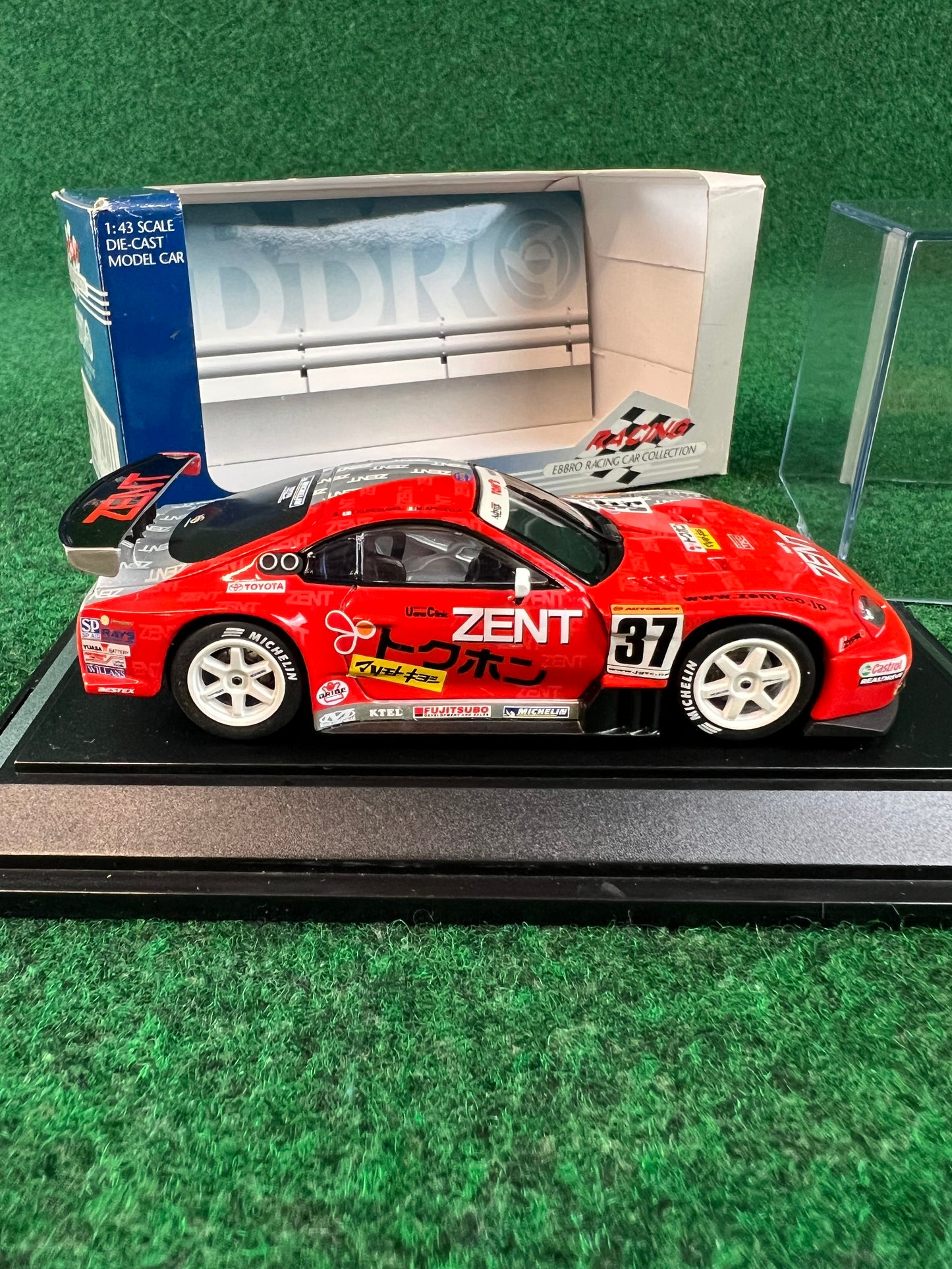 EBBRO - 2003 Zent Tom's Toyota Supra 1/43 Scale Diecast