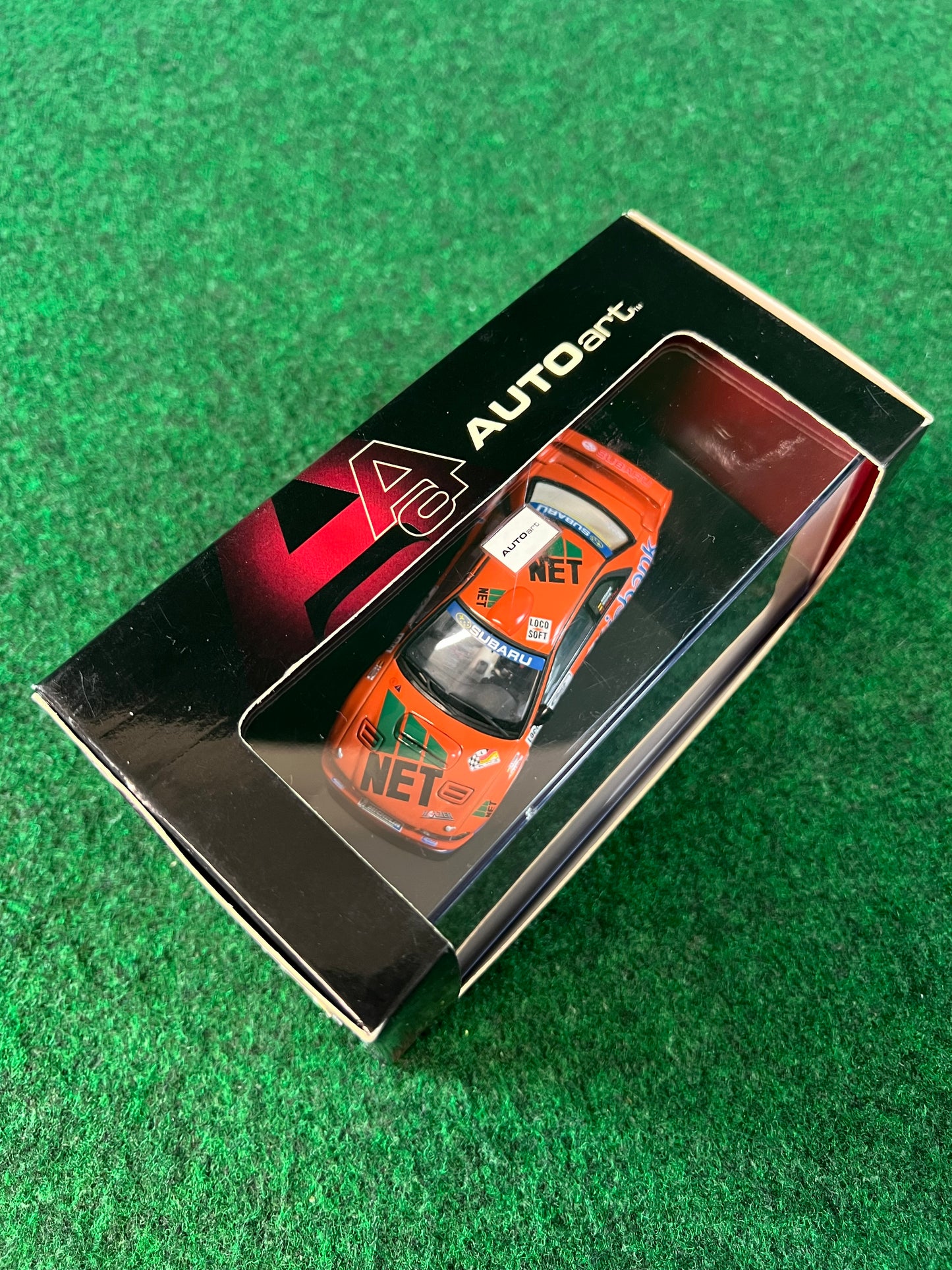 Auto Art - Subaru Impreza GC8 WRC 2001 Norisbank Rally Car 1/43 Scale Diecast