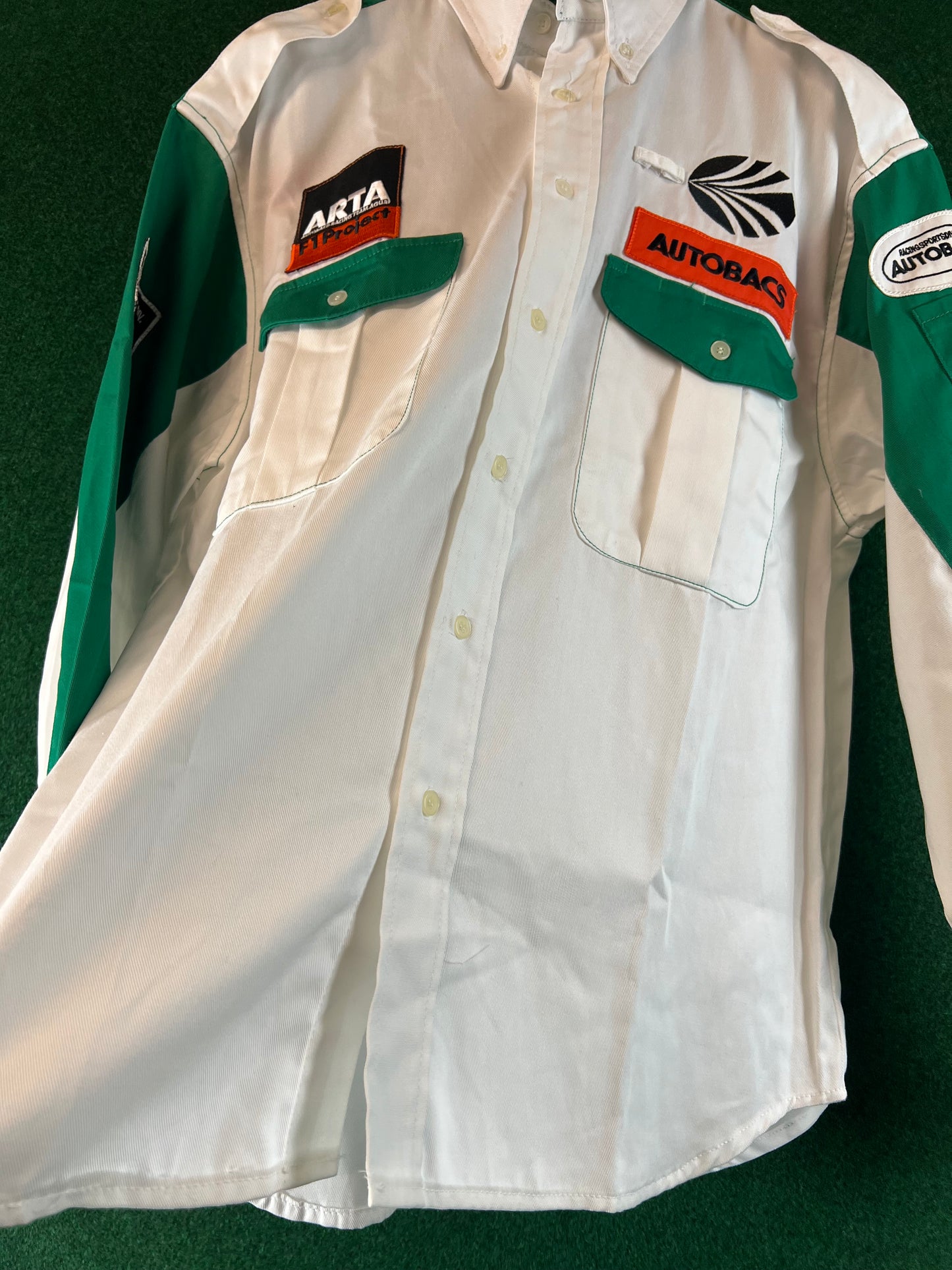 Autobacs ARTA F1 Project Vintage Workwear Long Sleeve Buttondown Shirt
