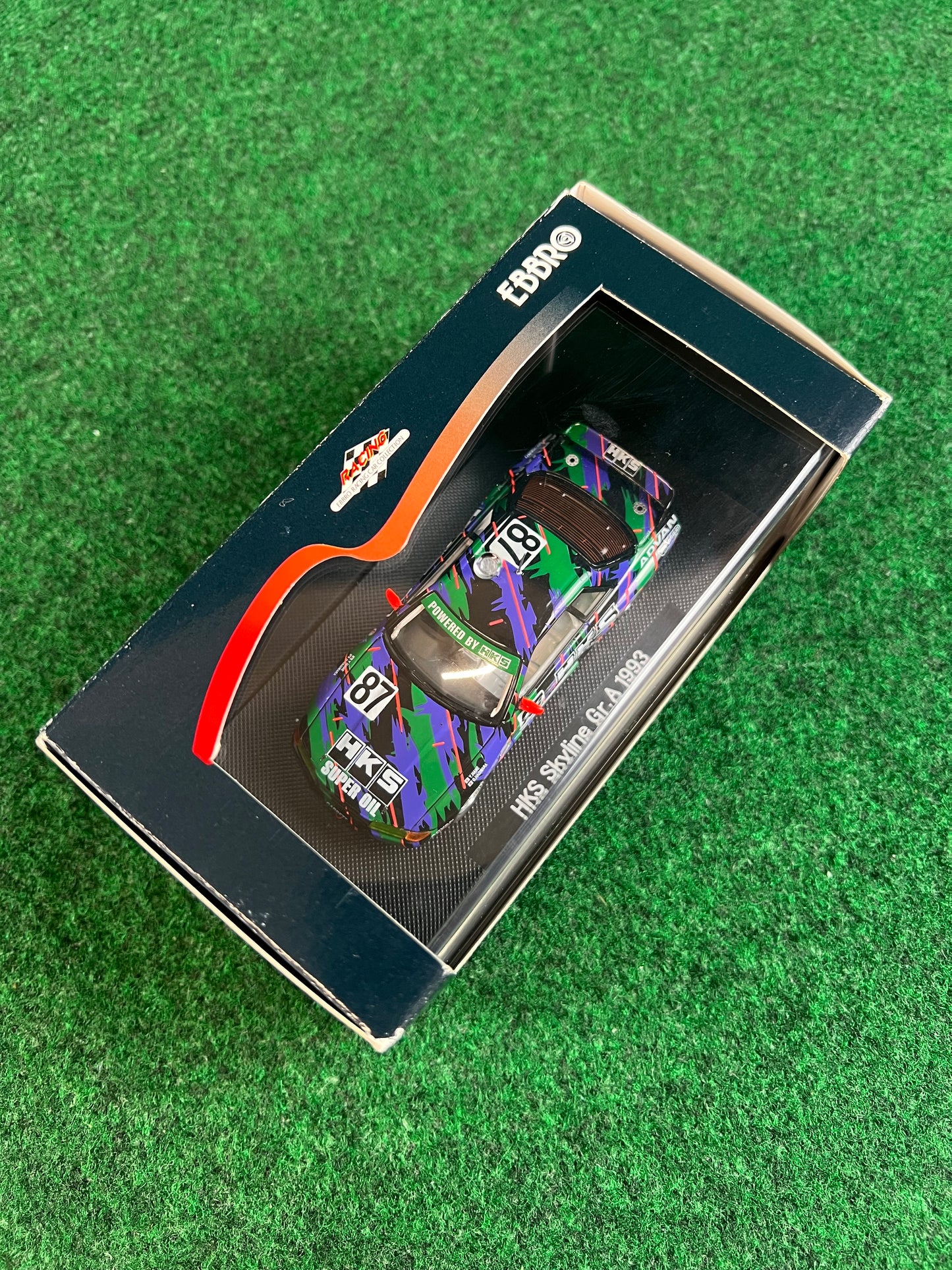 EBBRO Racing Collection - 1993 HKS Nissan Skyline R32 GTR Gr. A 1/43 Scale Diecast