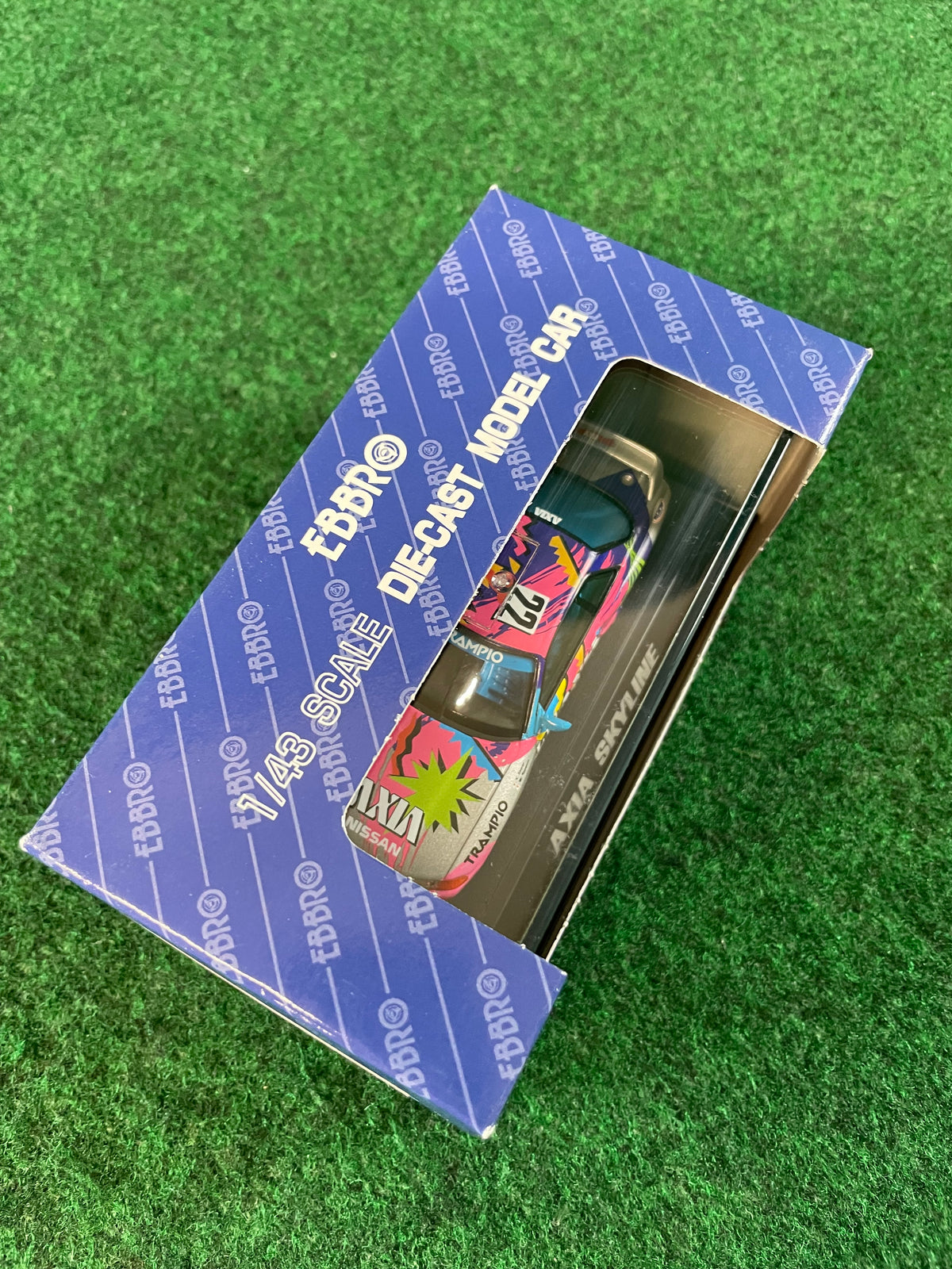 EBBRO Nissan Skyline R32 GTR AXIA Group A Racecar 1/43 Diecast