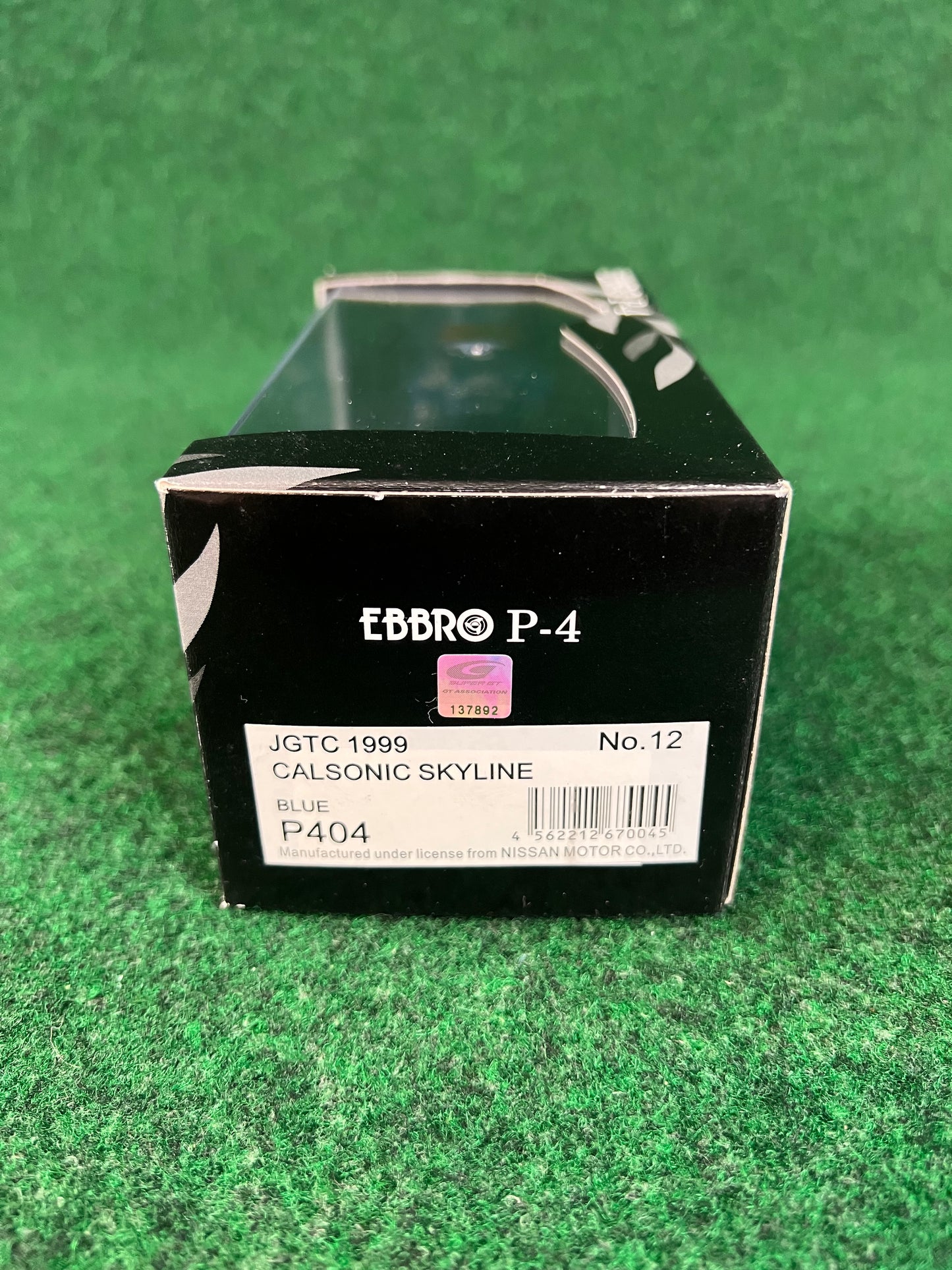 EBBRO P-4 - JGTC 1999 Calsonic Nissan Skyline R34 GTR 1/43 Scale Diecast