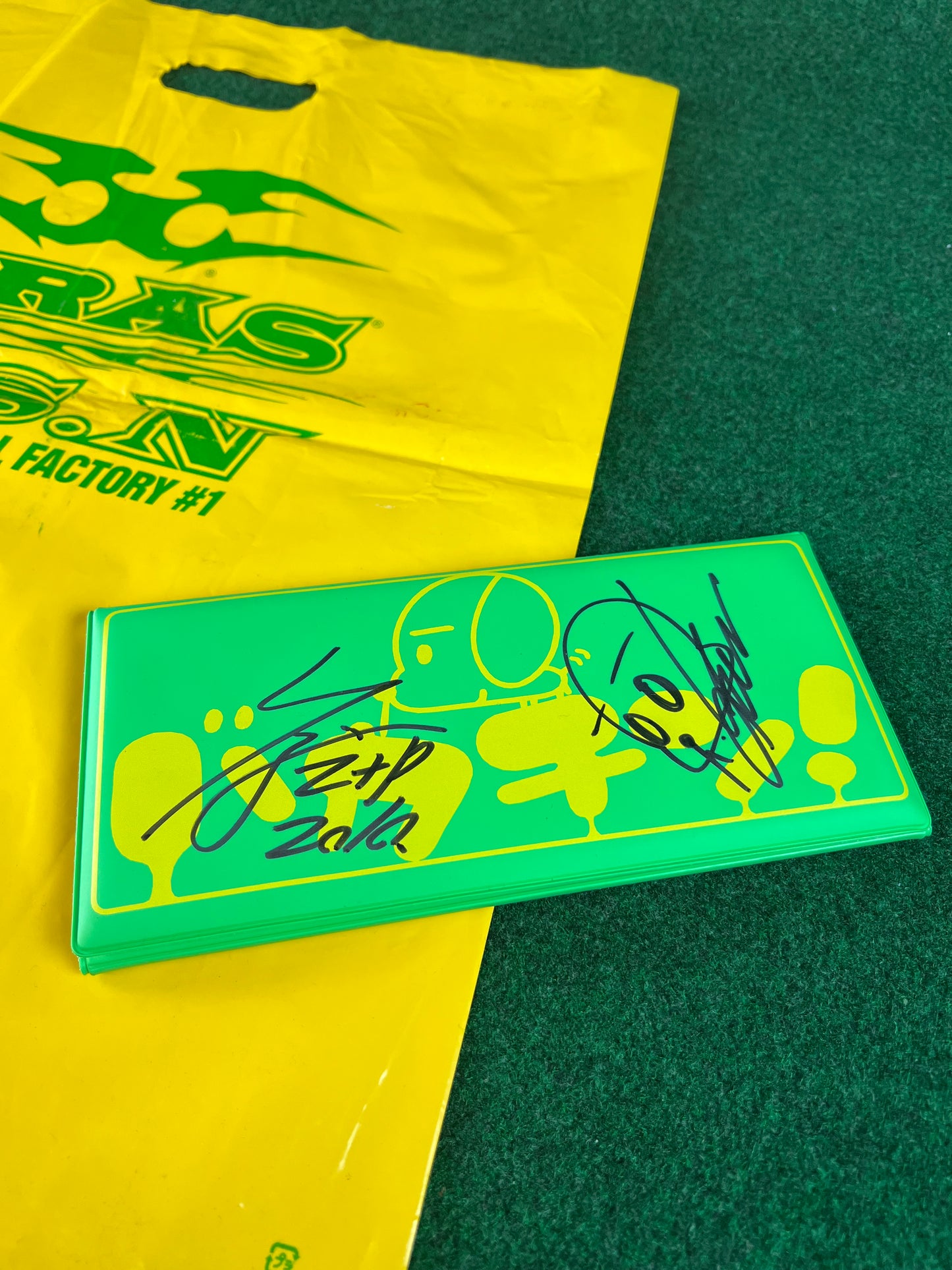 URAS - Autographed Car Document Case Book & Shopping Bag