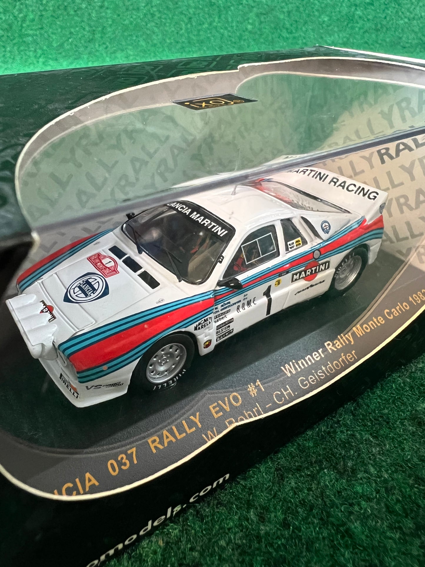 ixo - LANCIA 037 RALLY EVO #1
Winner Rally Monte Carlo 1983 1/43 Scale Diecast