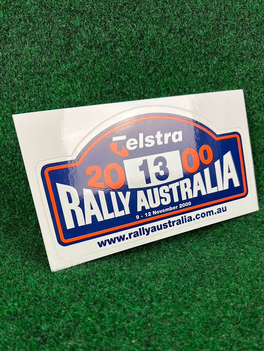 Rally Australia 2000 Event Sticker