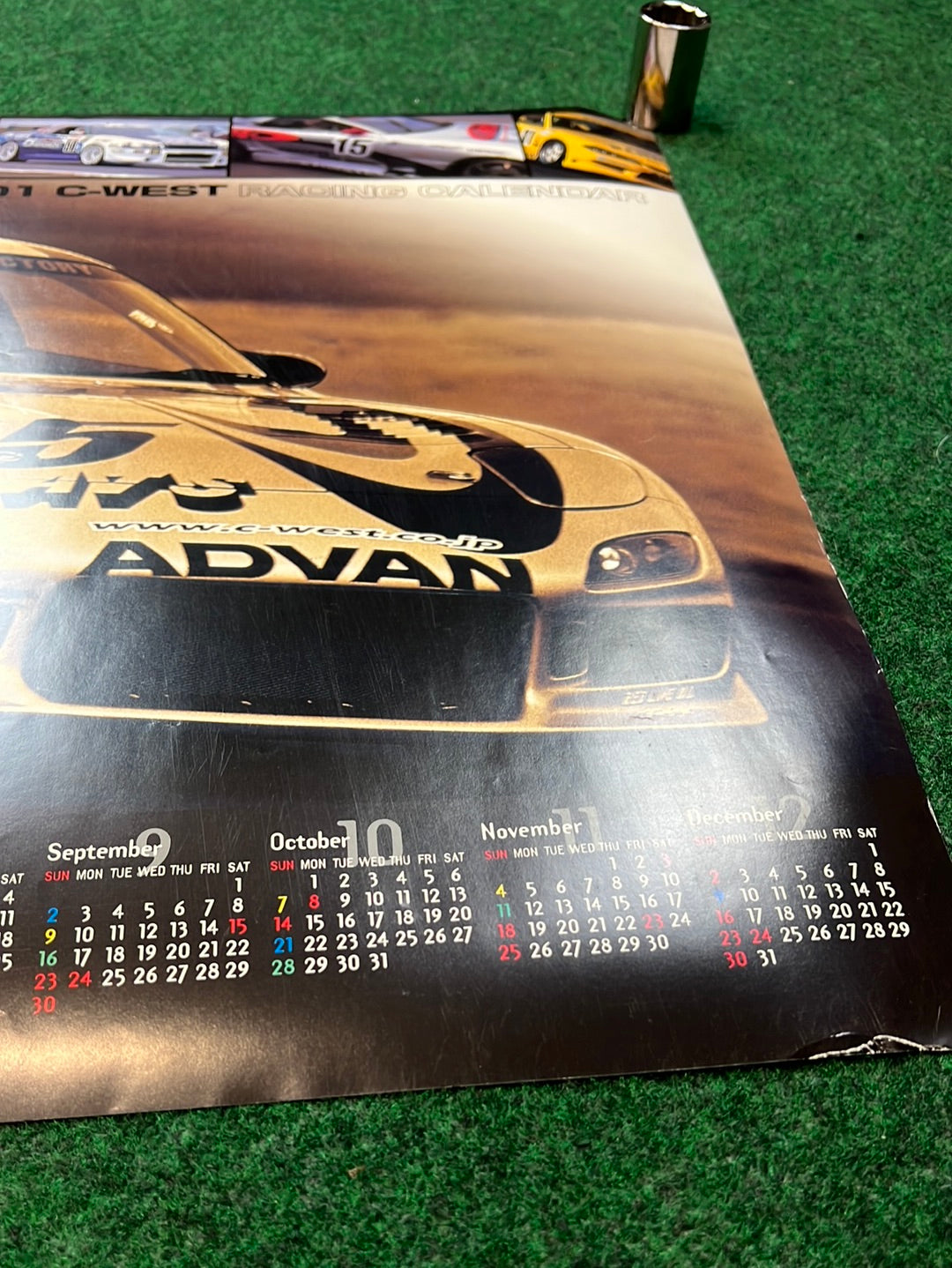 CWEST - 2001 Racing (Mazda RX7) Calendar Poster