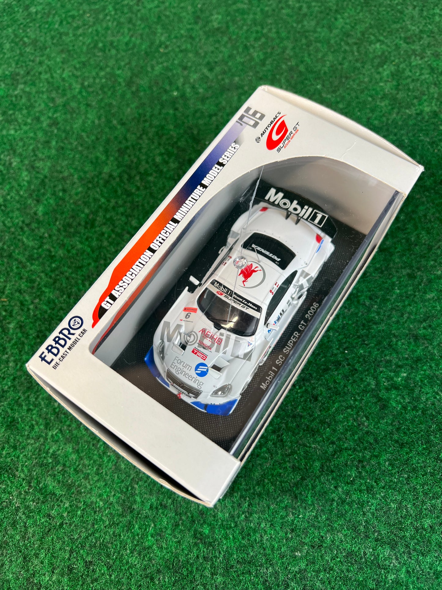 EBBRO 2006 SuperGT Mobil1 Lexus SC430 1/43 Scale Diecast