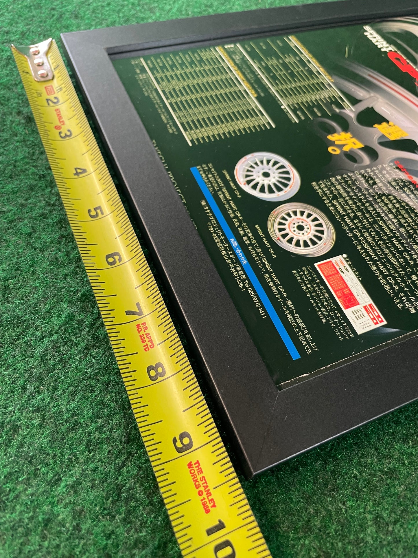 Sprint Hart CP-F & CP-R Wheels Framed Ad