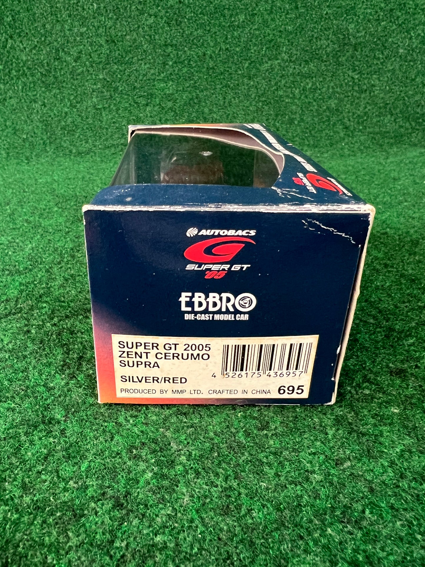 EBBRO - ZENT CERUMO 2005 Toyota Supra GT500 SuperGT No.38 1/43 Scale Diecast