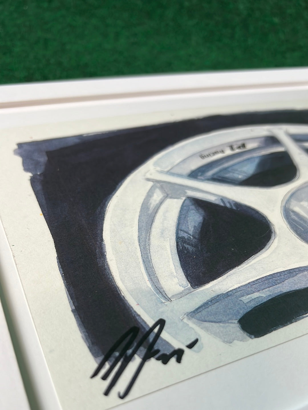 Buddy Club P1 Racing Wheel - Framed Print