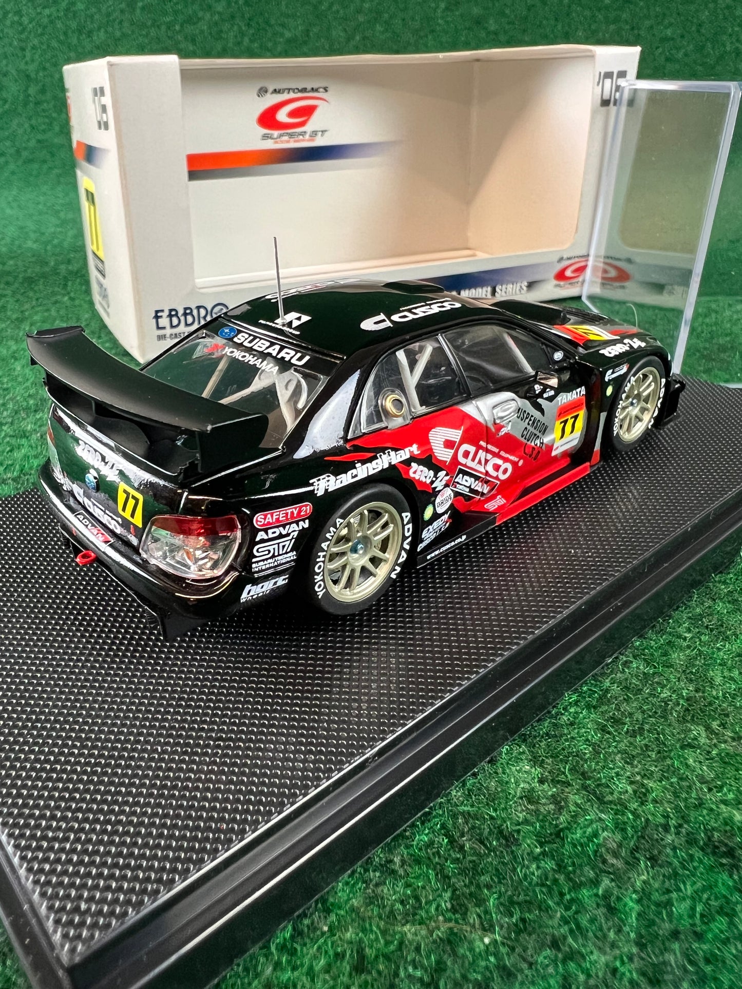EBBRO SuperGT 2006 #77 Cusco Dunlop Subaru Impreza WRX STI 1/43 Scale Diecast