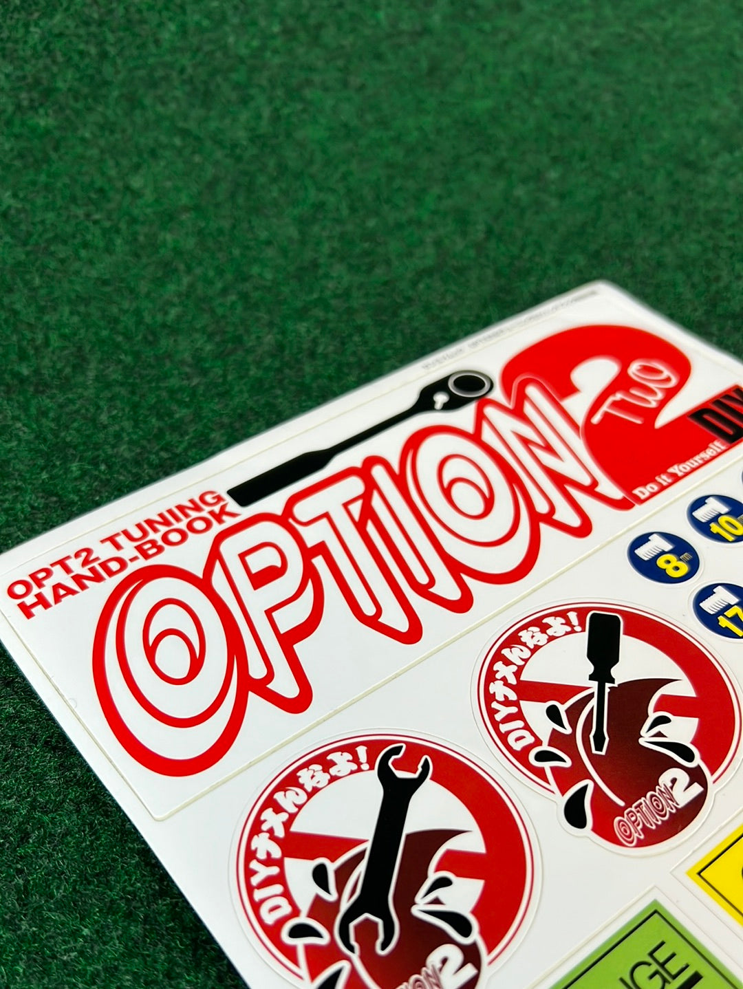 Option2 DIY (KTC & MAC Tools) Sticker Sheet