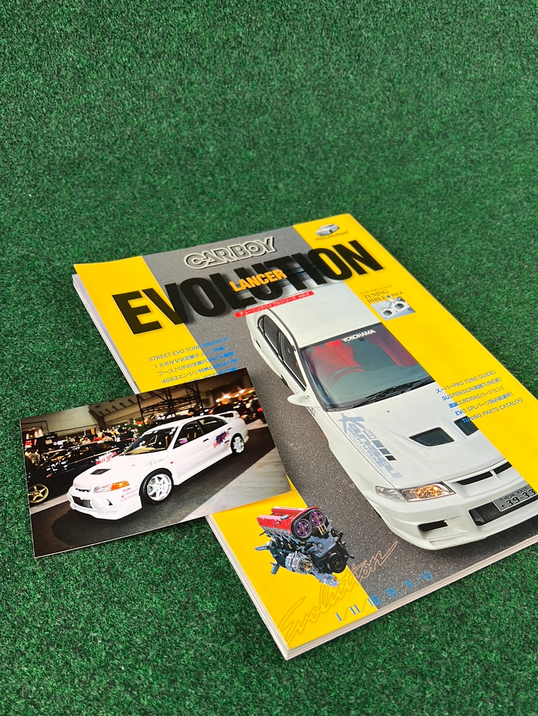 Carboy - TUNING Bible Vol. 4 Mitsubishi Lancer Evolution Magazine