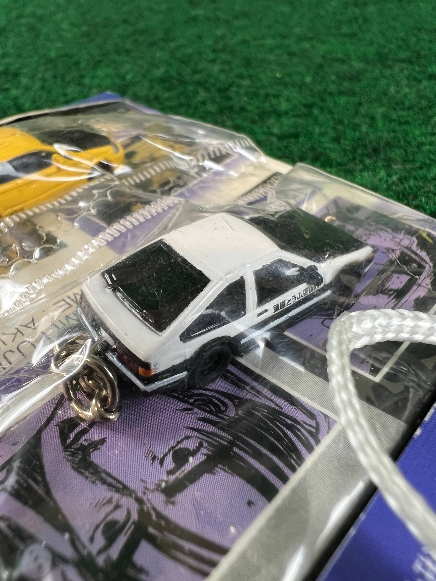Initial D - Toyota Corolla AE86 & Honda Civic EK9 Mini Car Keychain Set