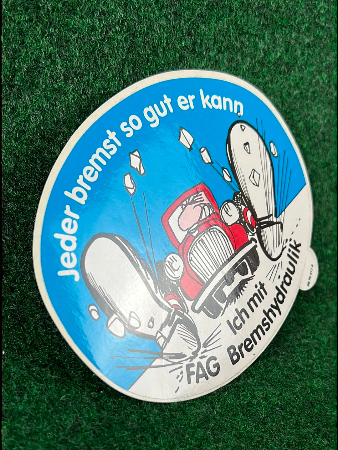 FAG Hydrolic Brakes Compant German Market Sticker Set of 2