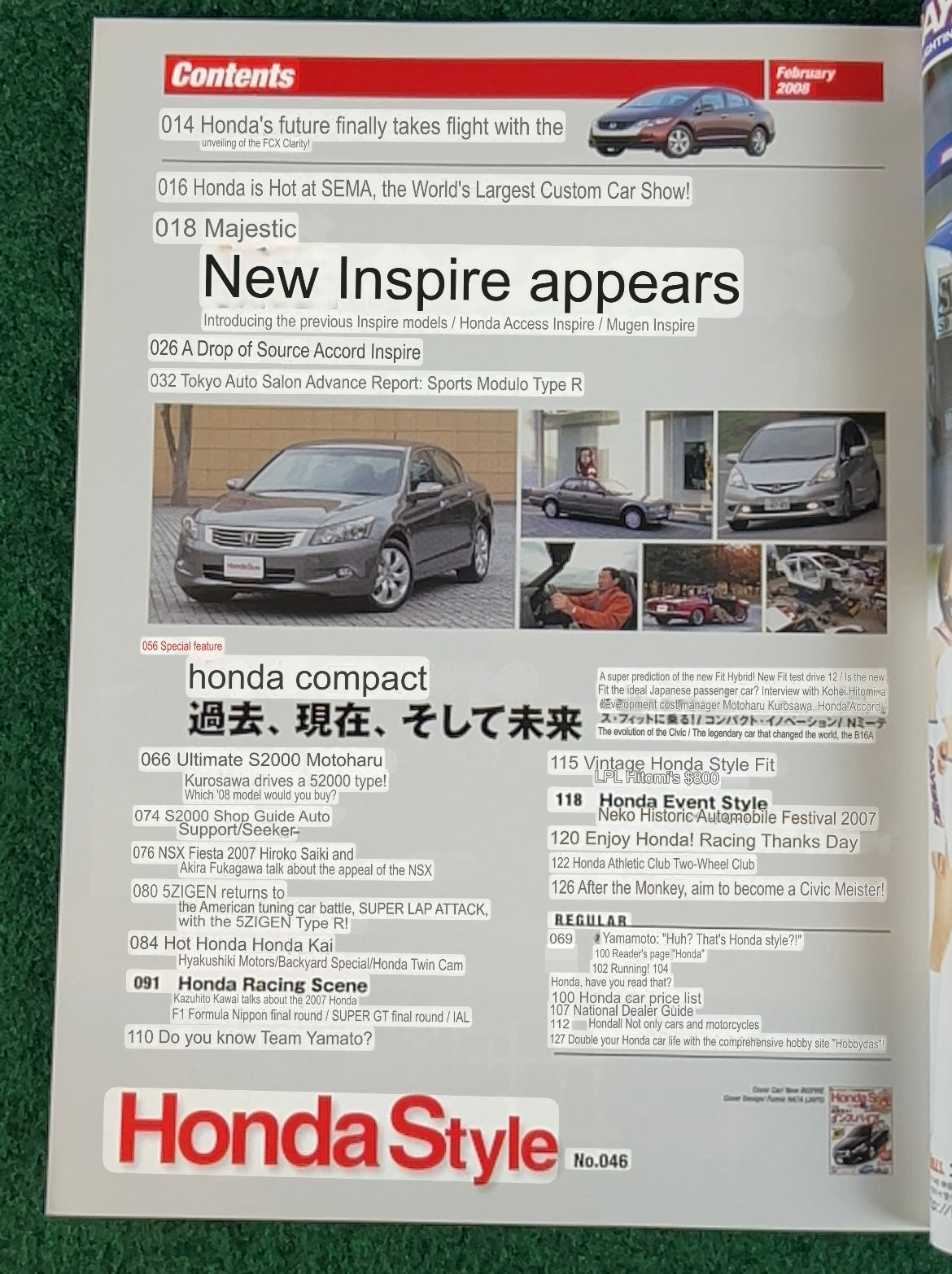 Honda Style Magazine - Vol. 46