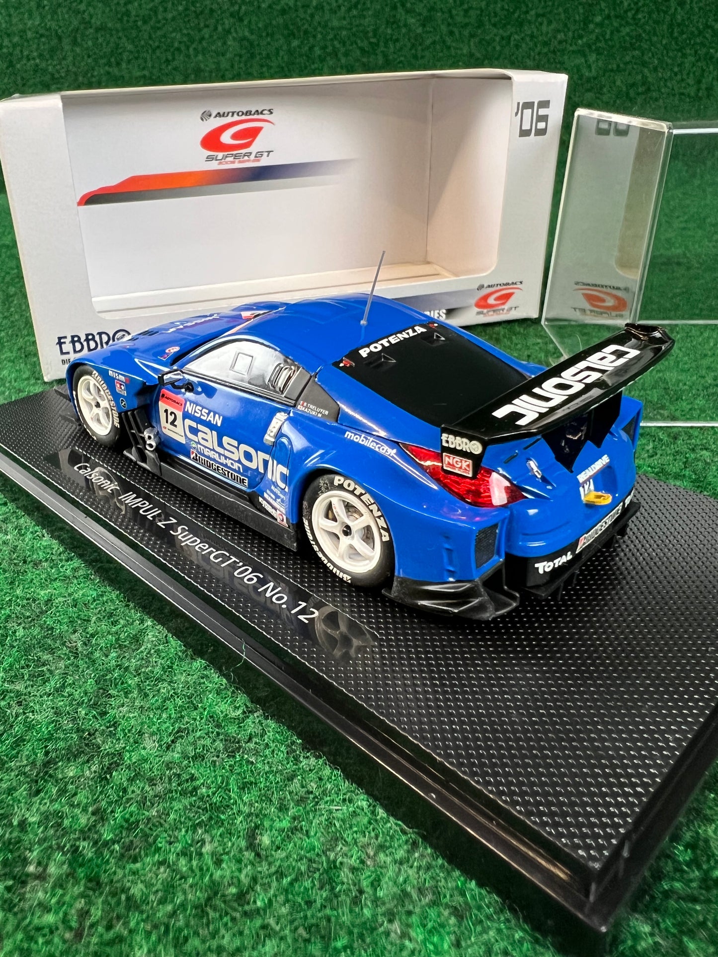 EBBRO Super GT 2006 Calsonic IMPUL Nissan Fairlady Z 1/43 Scale Diecast