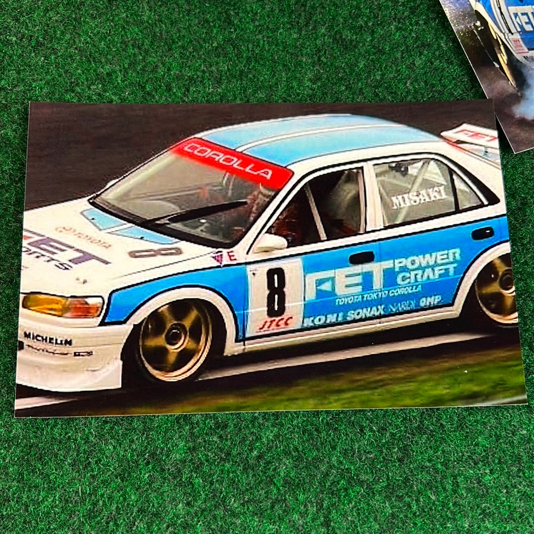 ENKEI - FET Power Craft Toyota Corolla #8 Car NEW! Unused! JTCC Center Lock Race Wheel