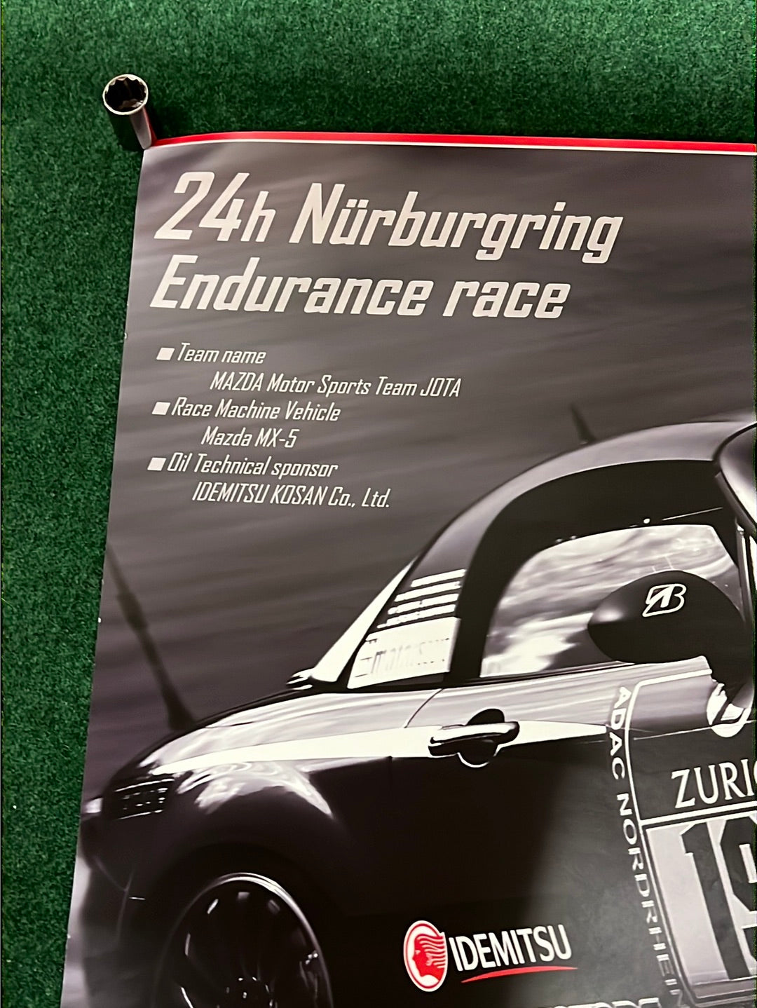 Mazda & Idemitsu MX-5 Mazda Motorsports Team JOTA Poster