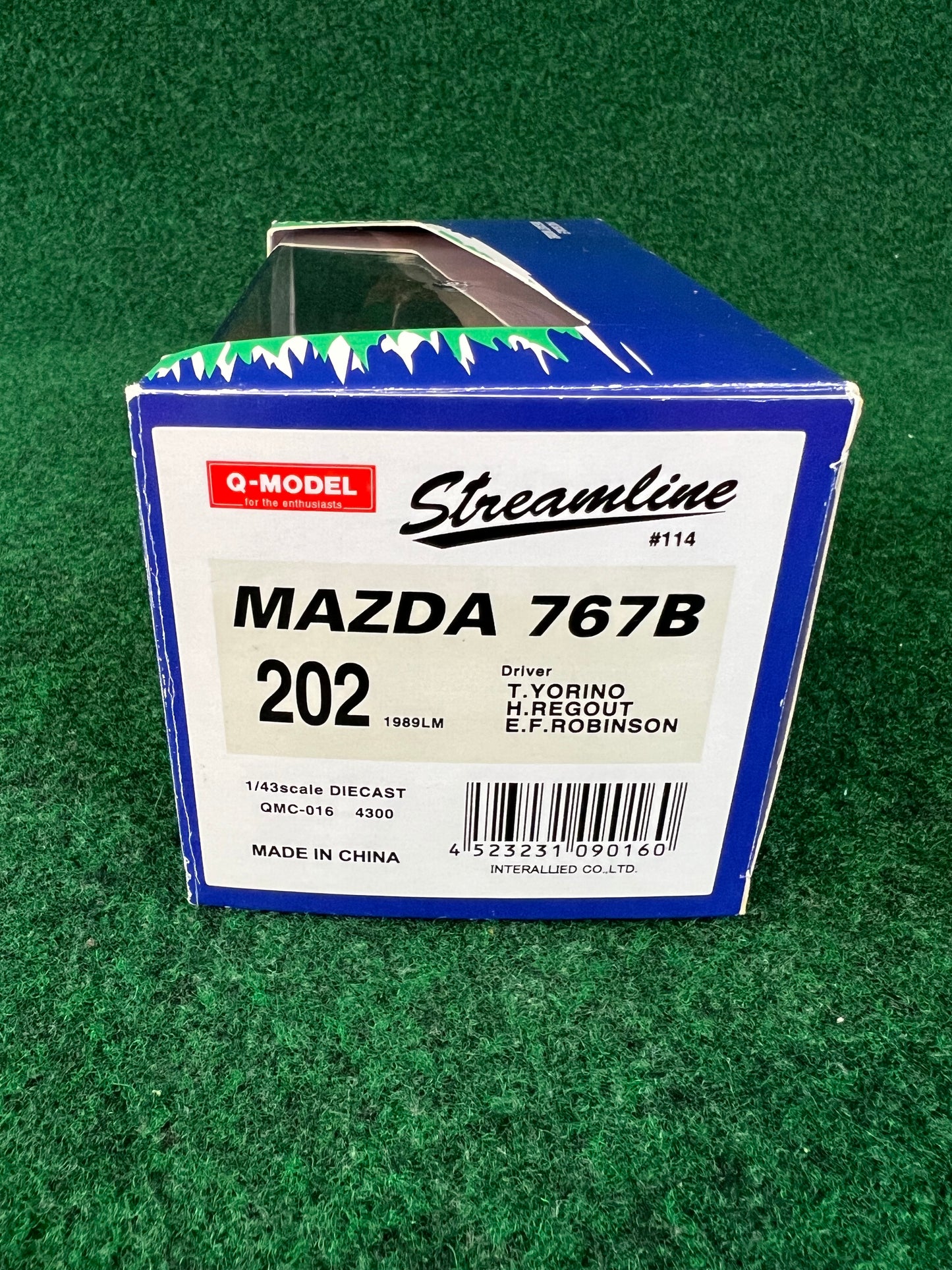 Streamline Q-Model - Mazda 767B #202 1/43 Scale Model