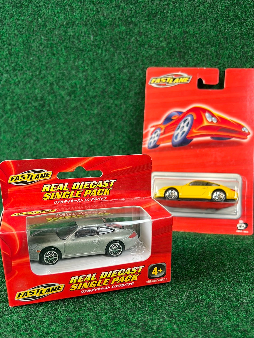 Fast Lane - Porsche 911 Carrera 997 Toy Car Set of 2