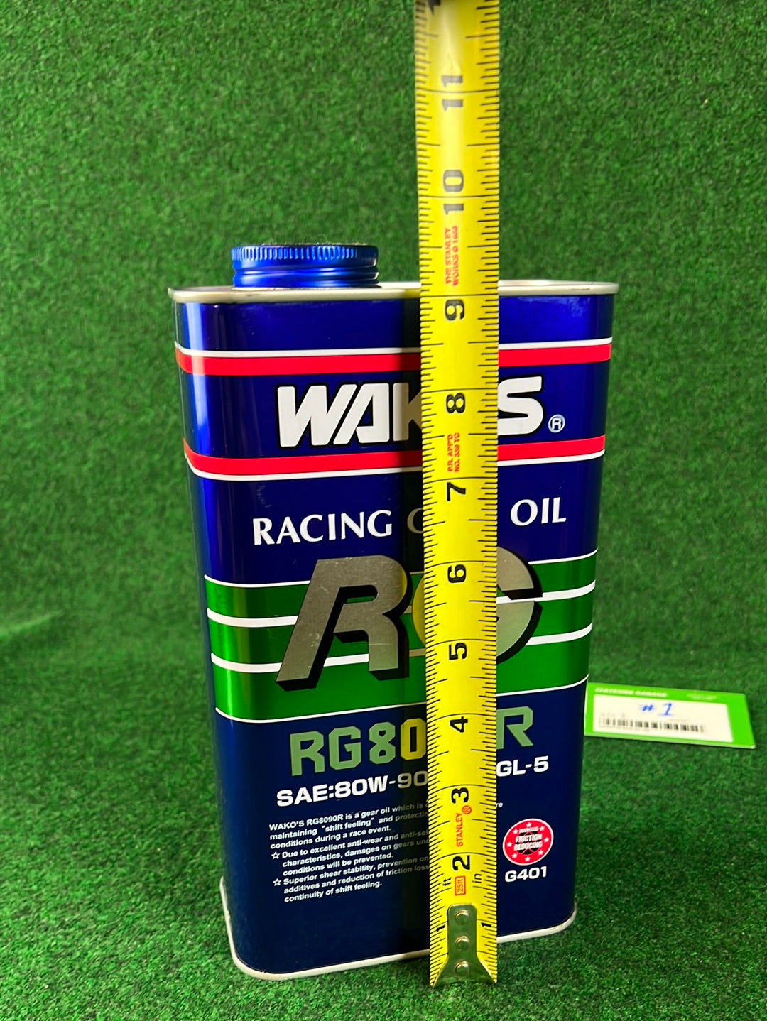 WAKO’S Racing Gear Oil RG 8090 R Oil Can (1)