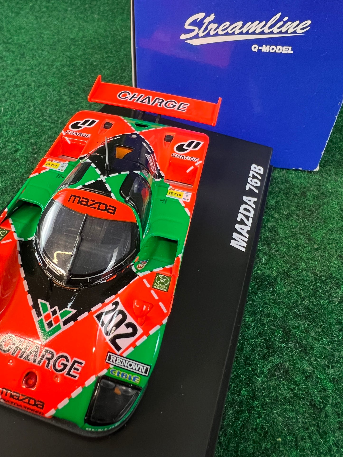 Streamline Q-Model - Mazda 767B #202 1/43 Scale Model