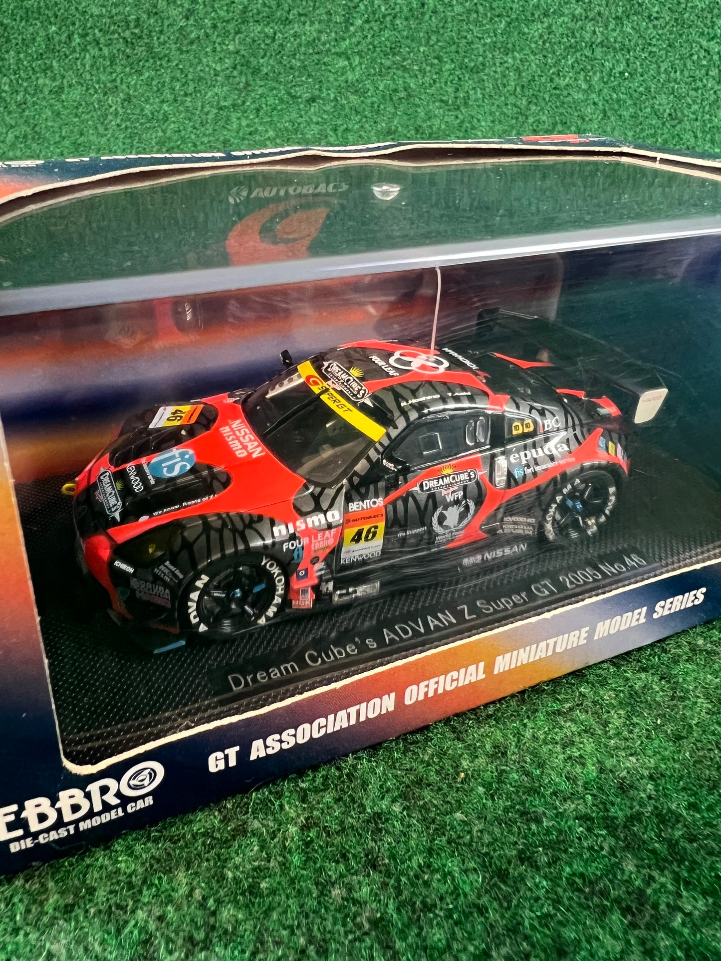 EBBRO Dream Cube's ADVAN SuperGT Nissan Fairlady Z 2005 Diecast