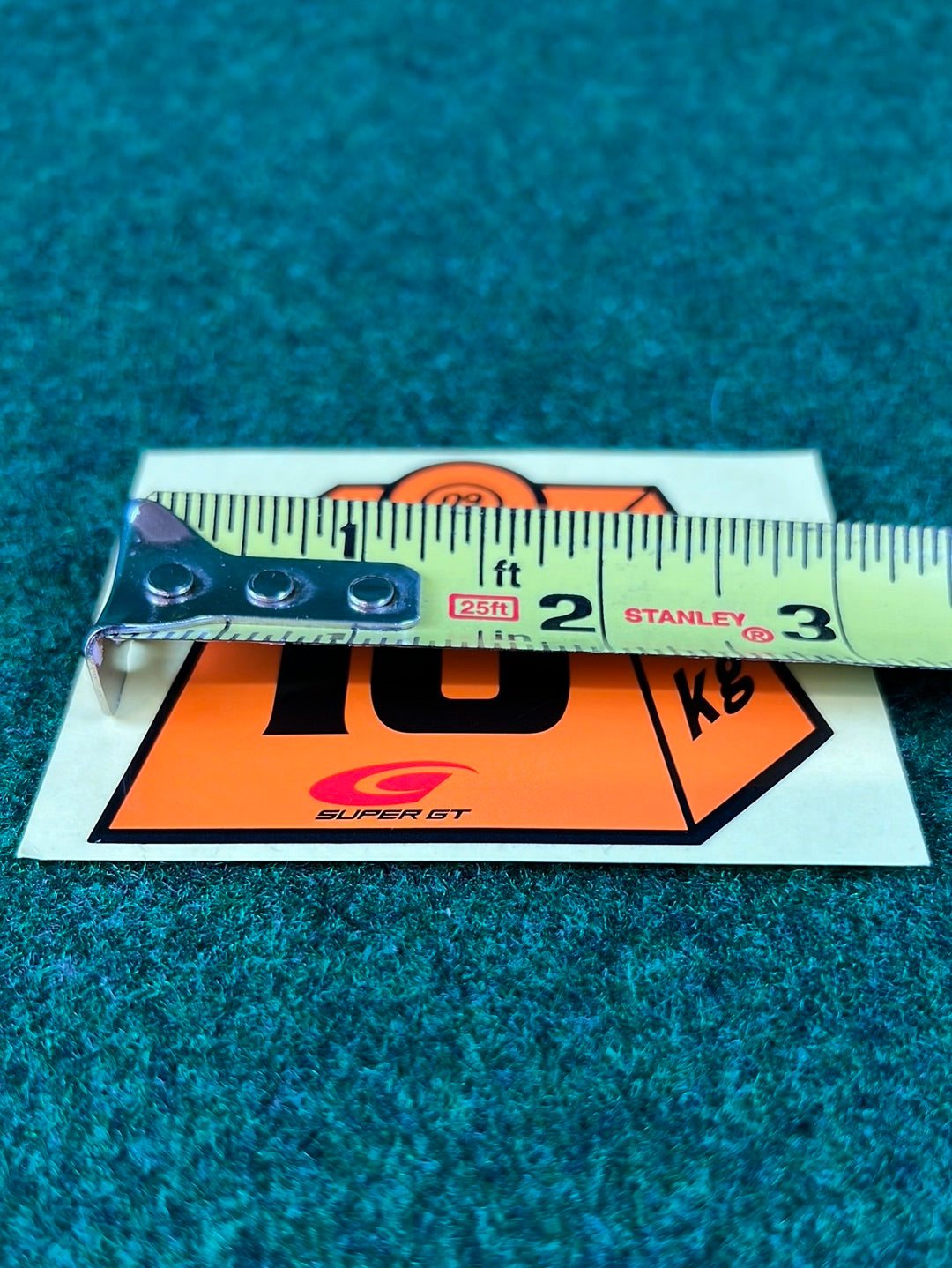 Super GT 2009 - Commemorative 10KG Weight Penalty Collectible Sticker