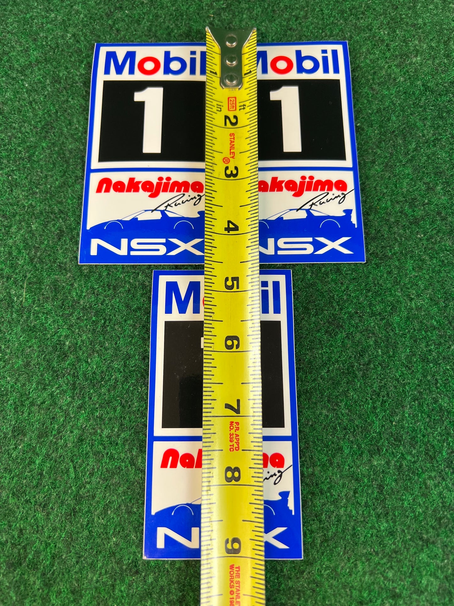 Mobil1 Nakajima Racing Honda NSX - JGTC Sticker Set