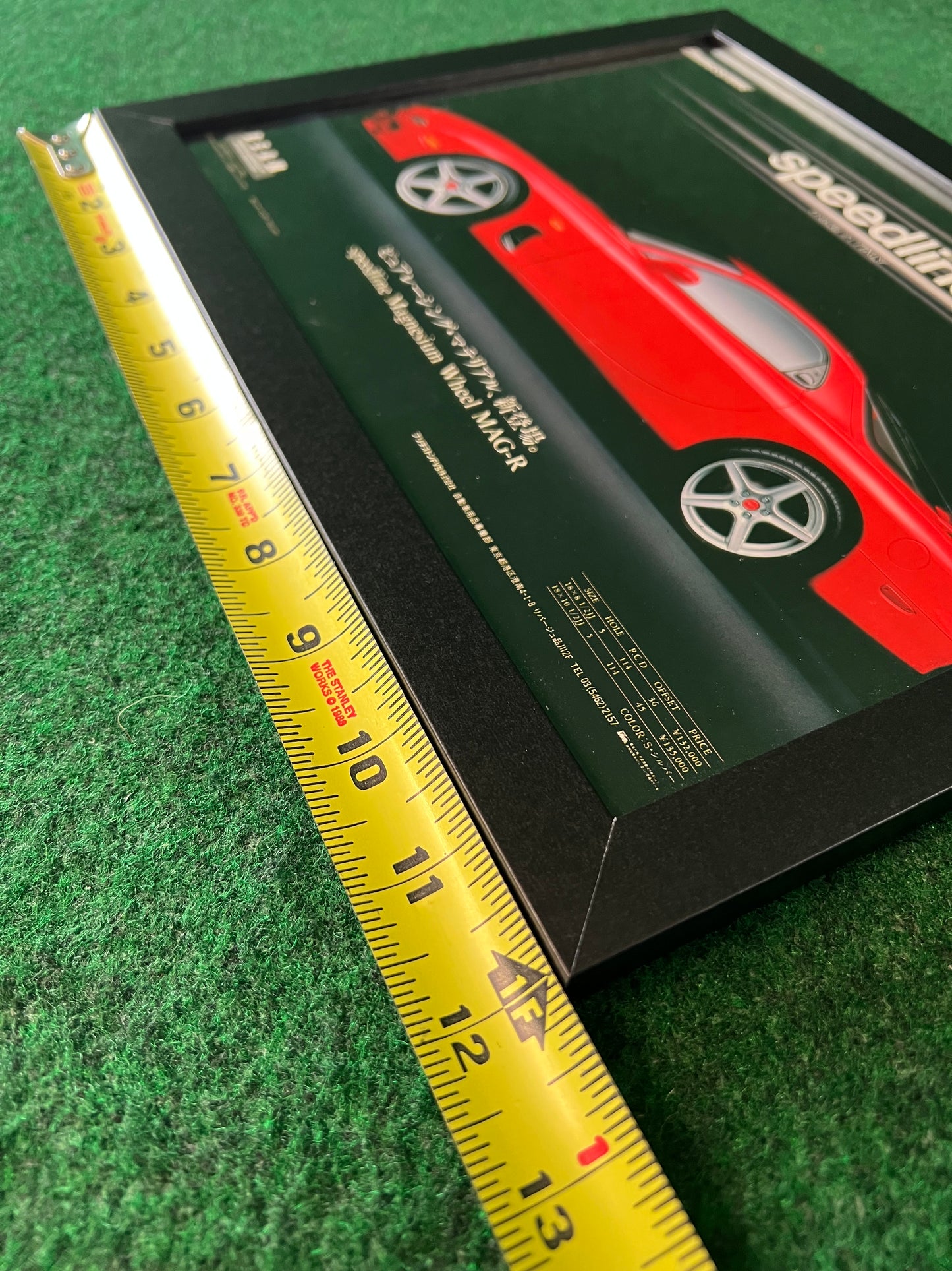 Speedline Wheels - Mazda RX-7 Framed Advertisement Picture