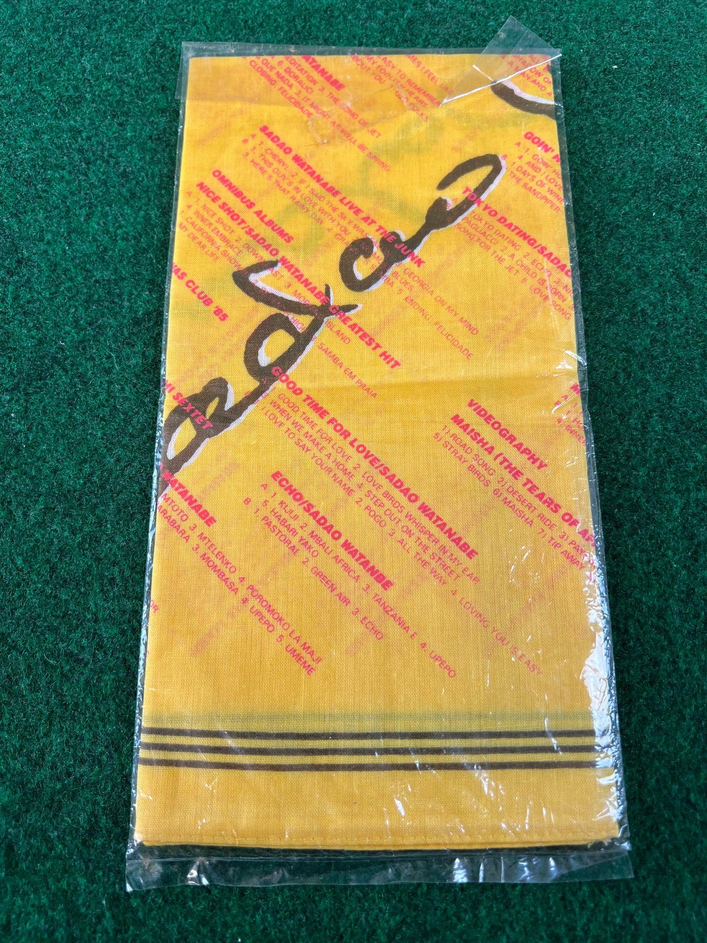 Nissan Laurel - Sadao Watanabe Promotional Bandana Handkerchief