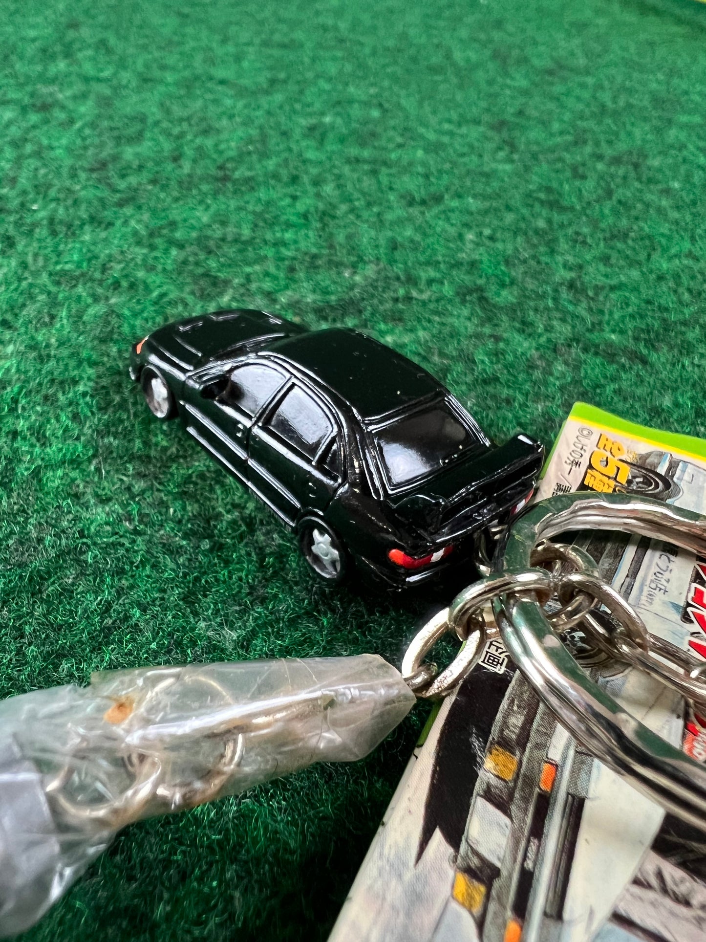 Initial D - Mitsubishi Lancer EVO III Car and Coilover Charm Keychain